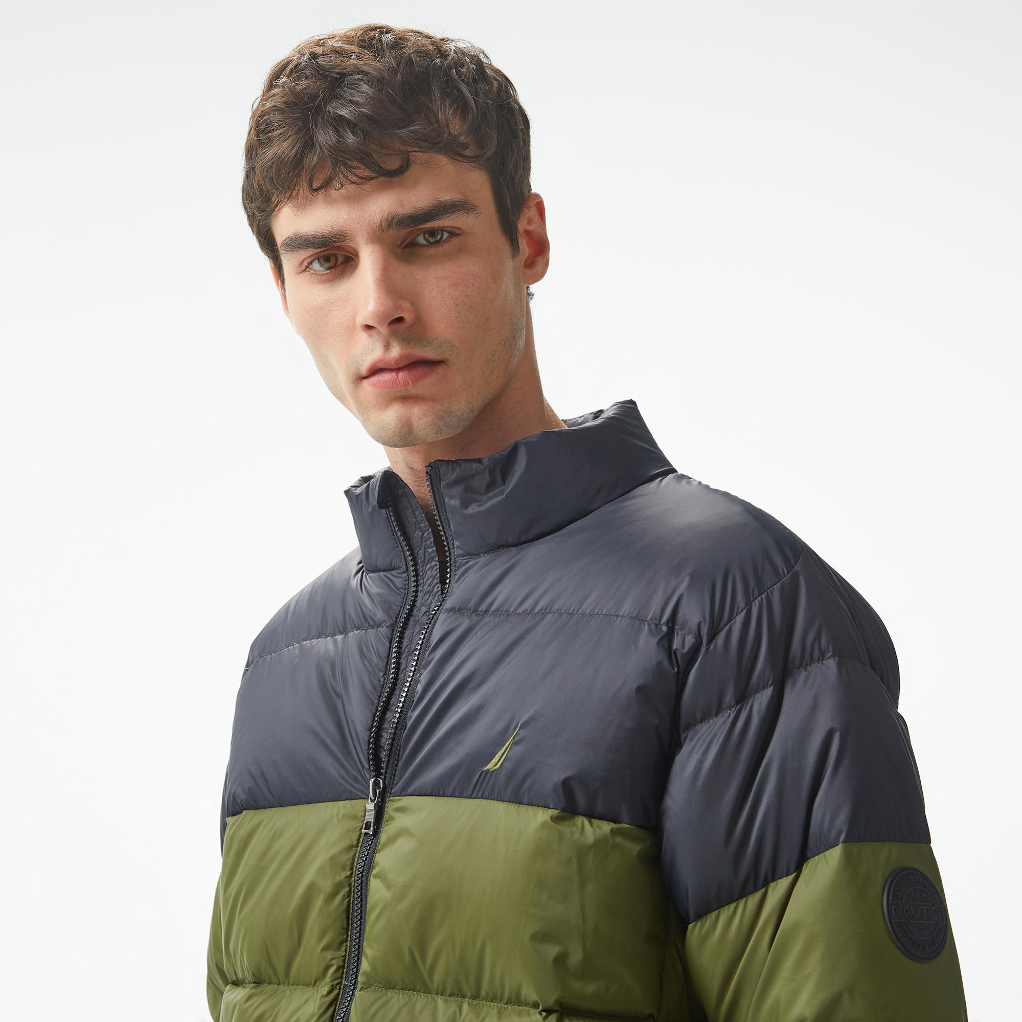 Nautica Erkek Yeşil Mont