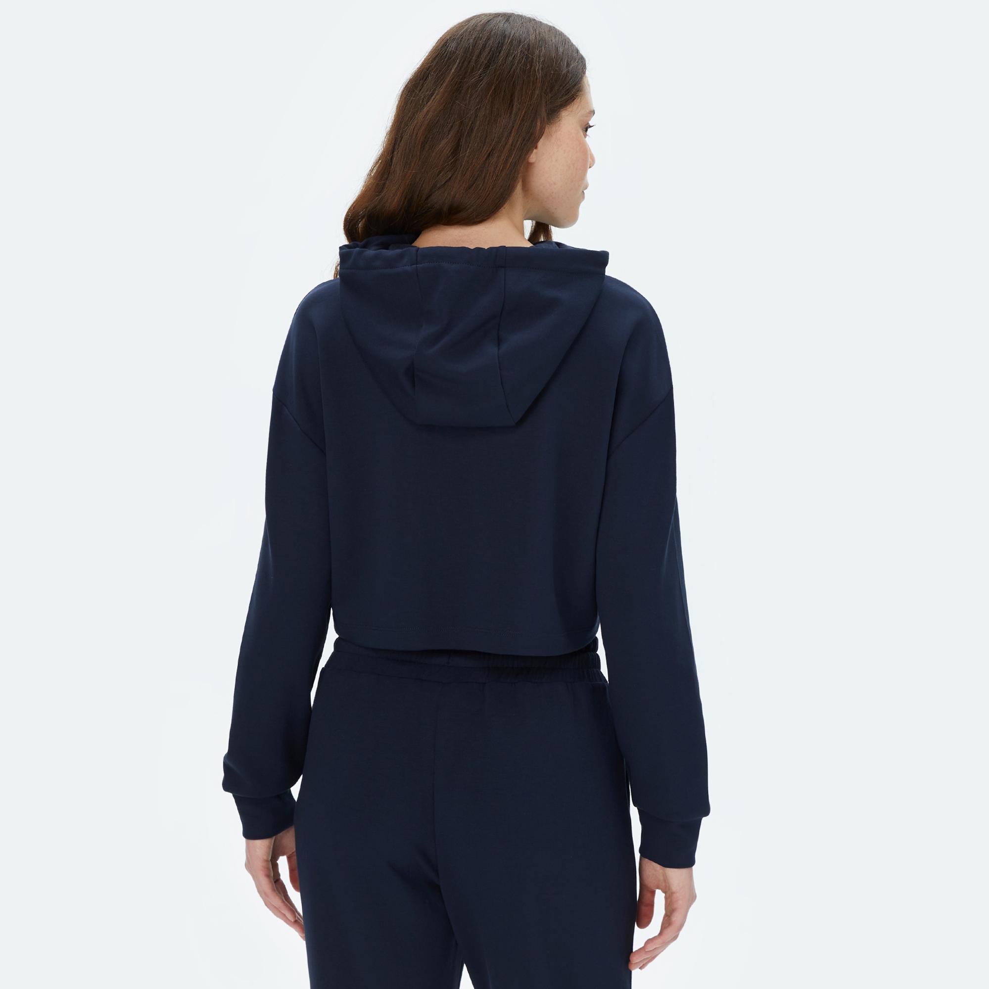 Nautica Kadın Lacivert Hoodie