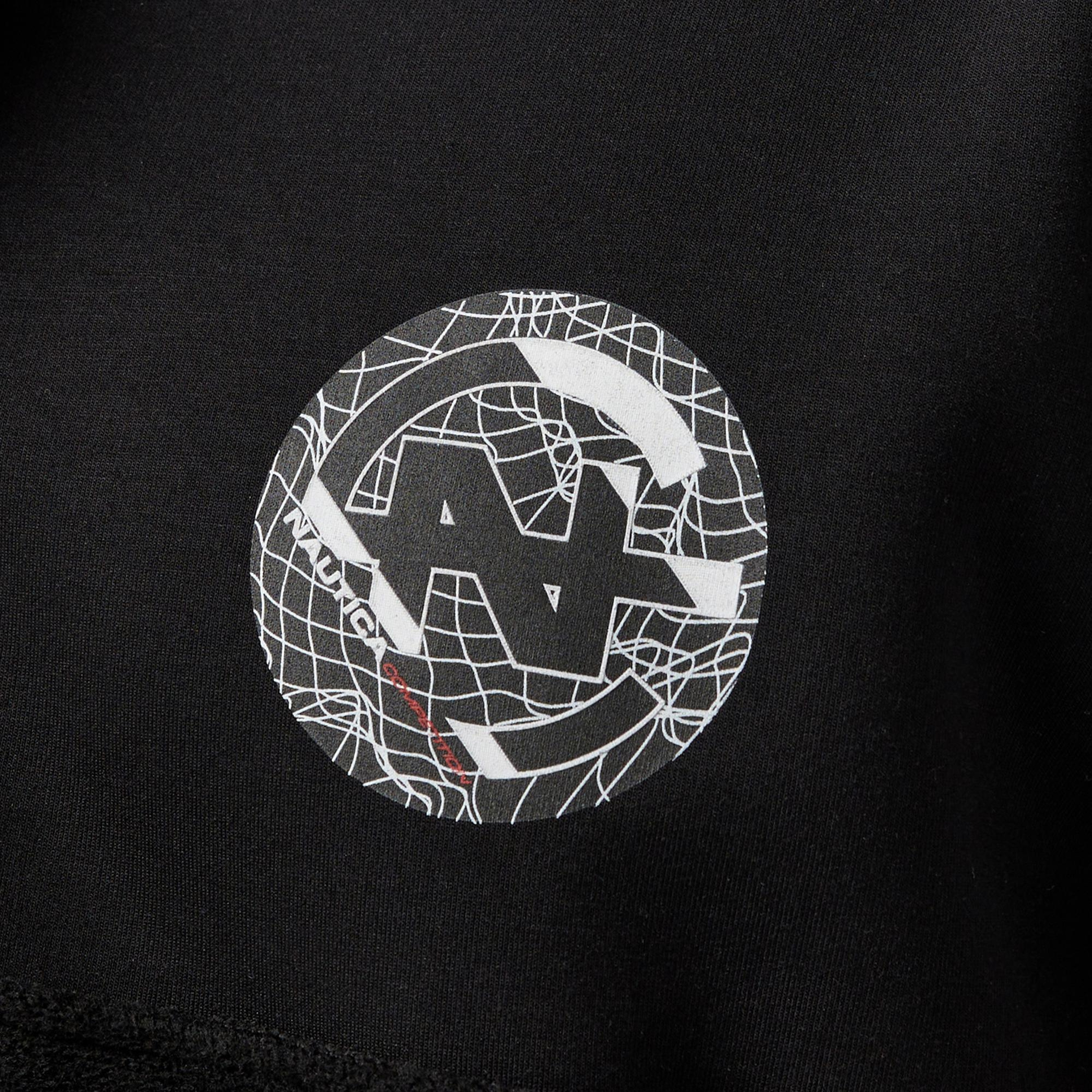 Nautica Erkek Siyah Regular Fit Sweatshirt