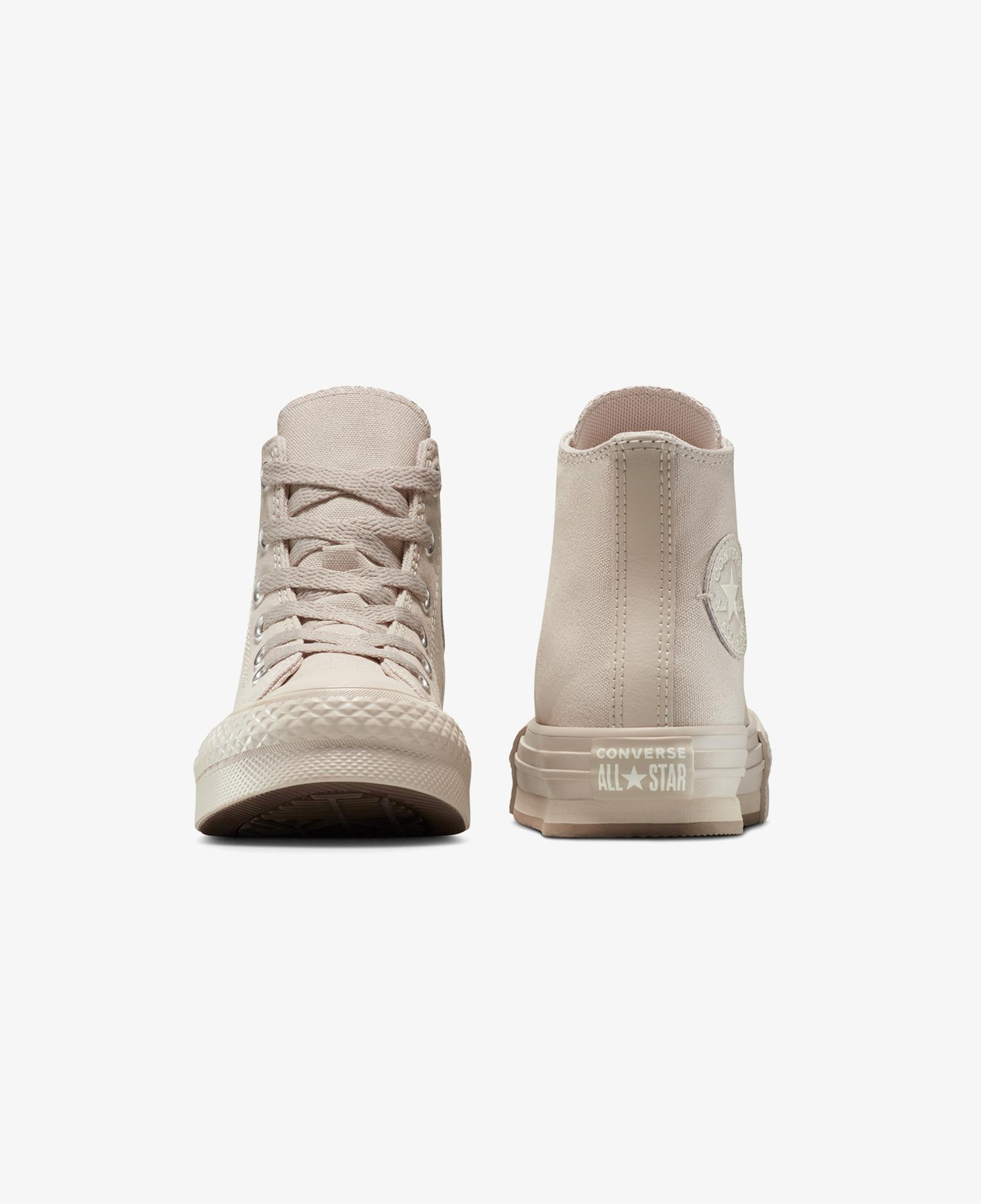 Converse Chuck Taylor All Star EVA Lift Platform Çocuk Bej Sneaker