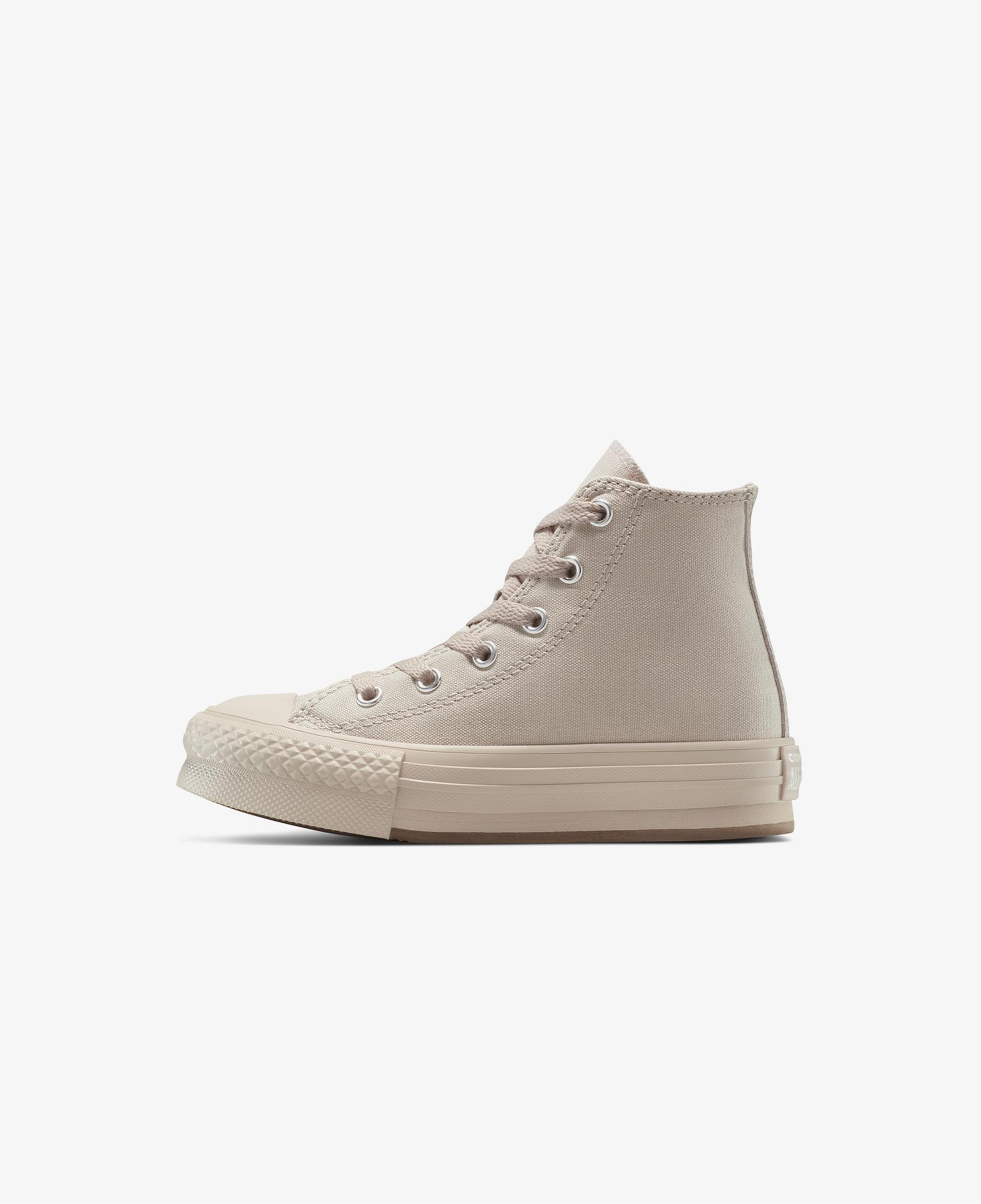 Converse Chuck Taylor All Star EVA Lift Platform Çocuk Bej Sneaker