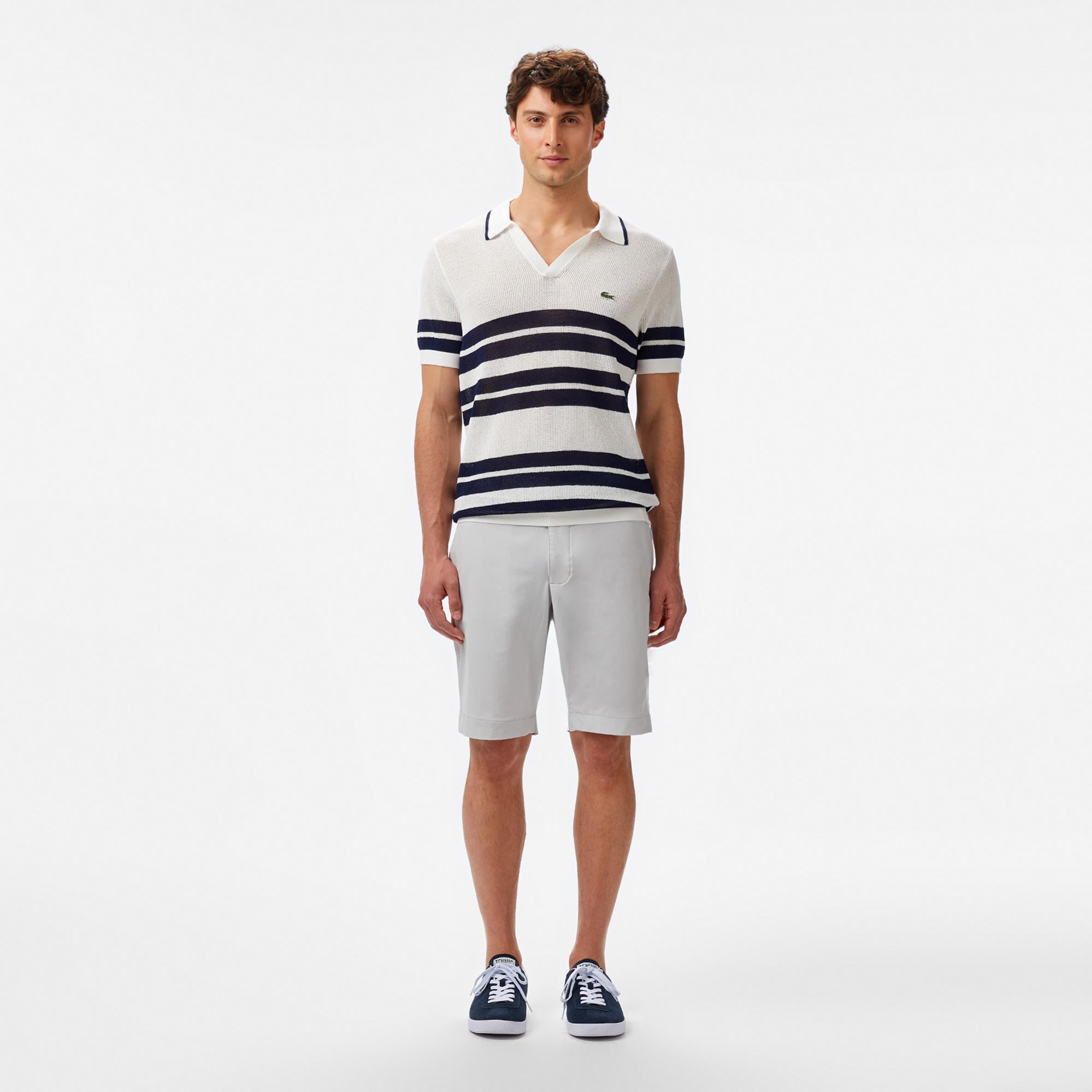 Lacoste Erkek Gri Bermuda Şort