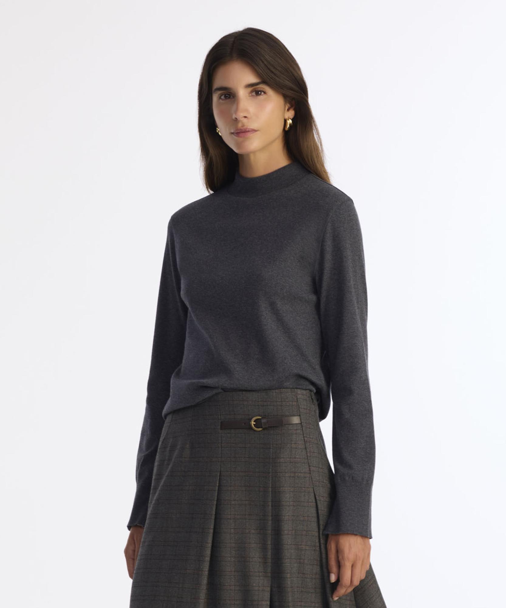 YARGICI Regular Yarım Balıkçı Yaka Uzun Kol Kazak