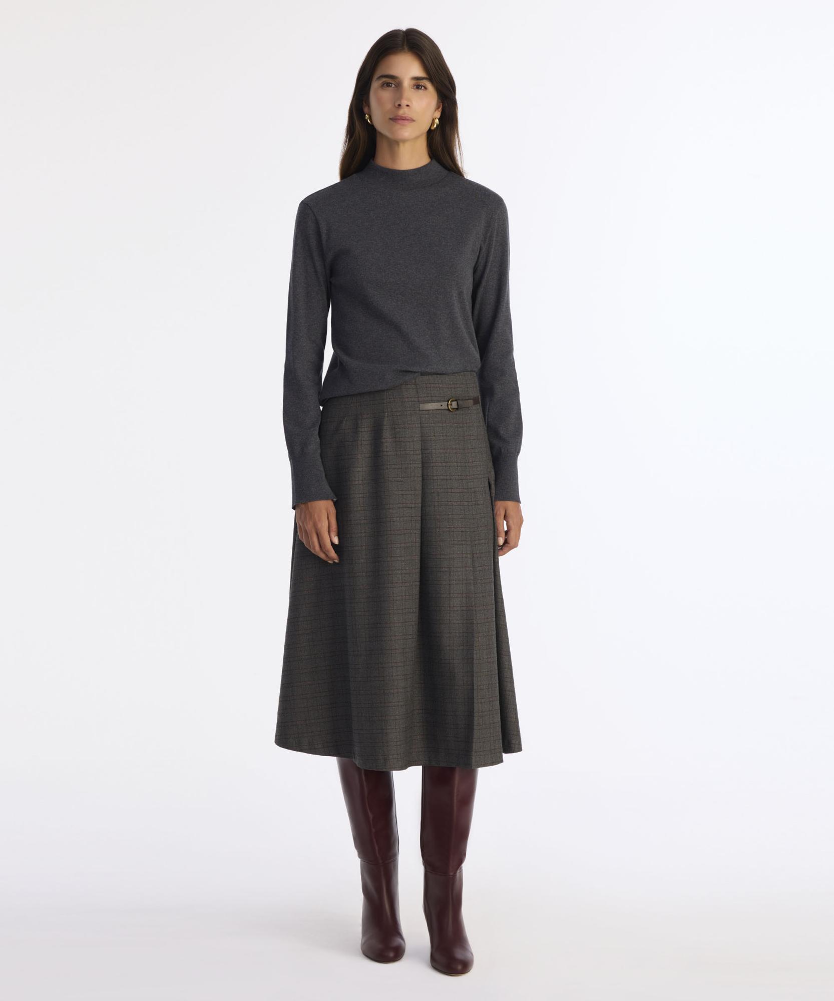 YARGICI Regular Yarım Balıkçı Yaka Uzun Kol Kazak