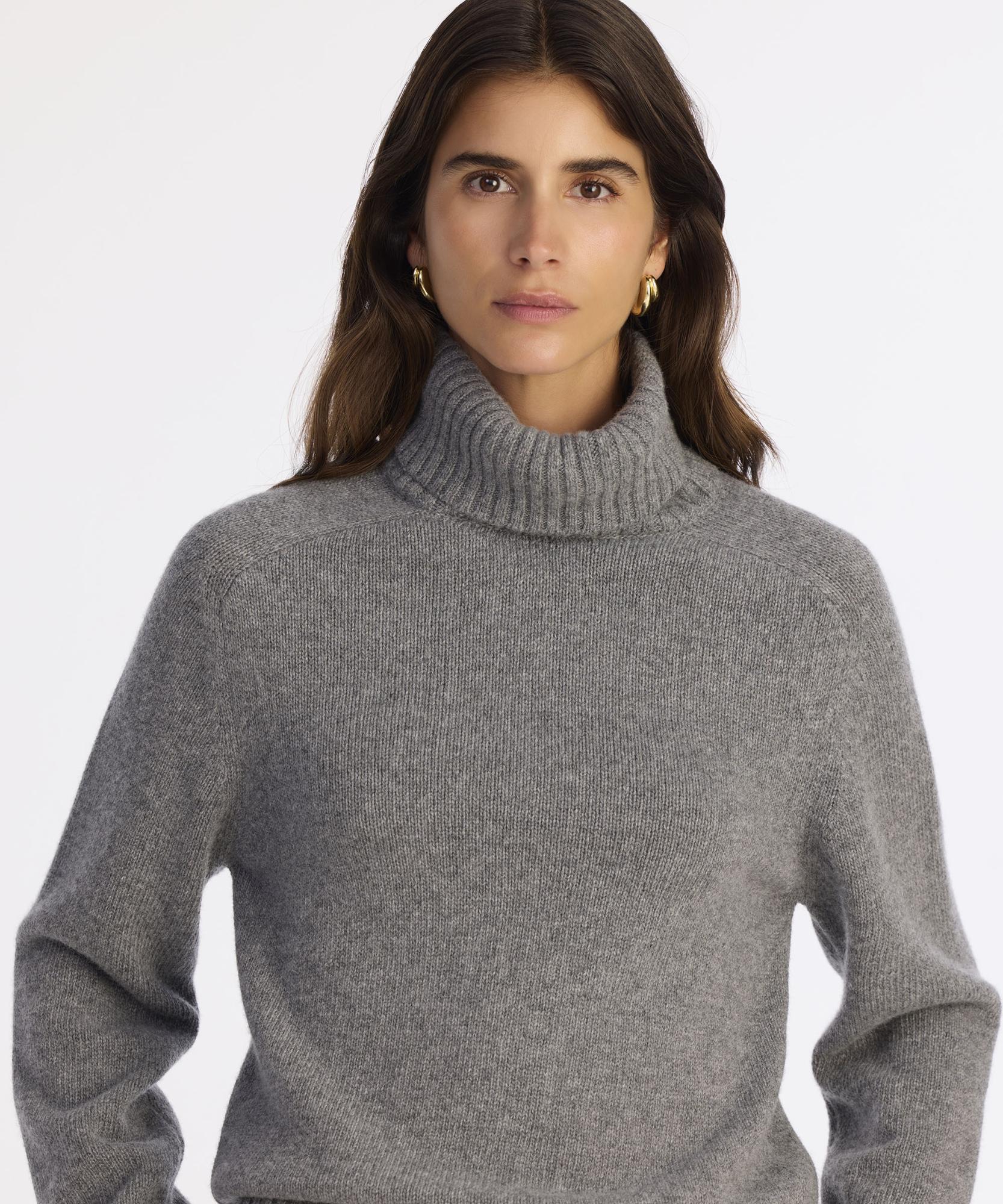 YARGICI Regular Balıkçı Yaka Uzun Kol Kazak