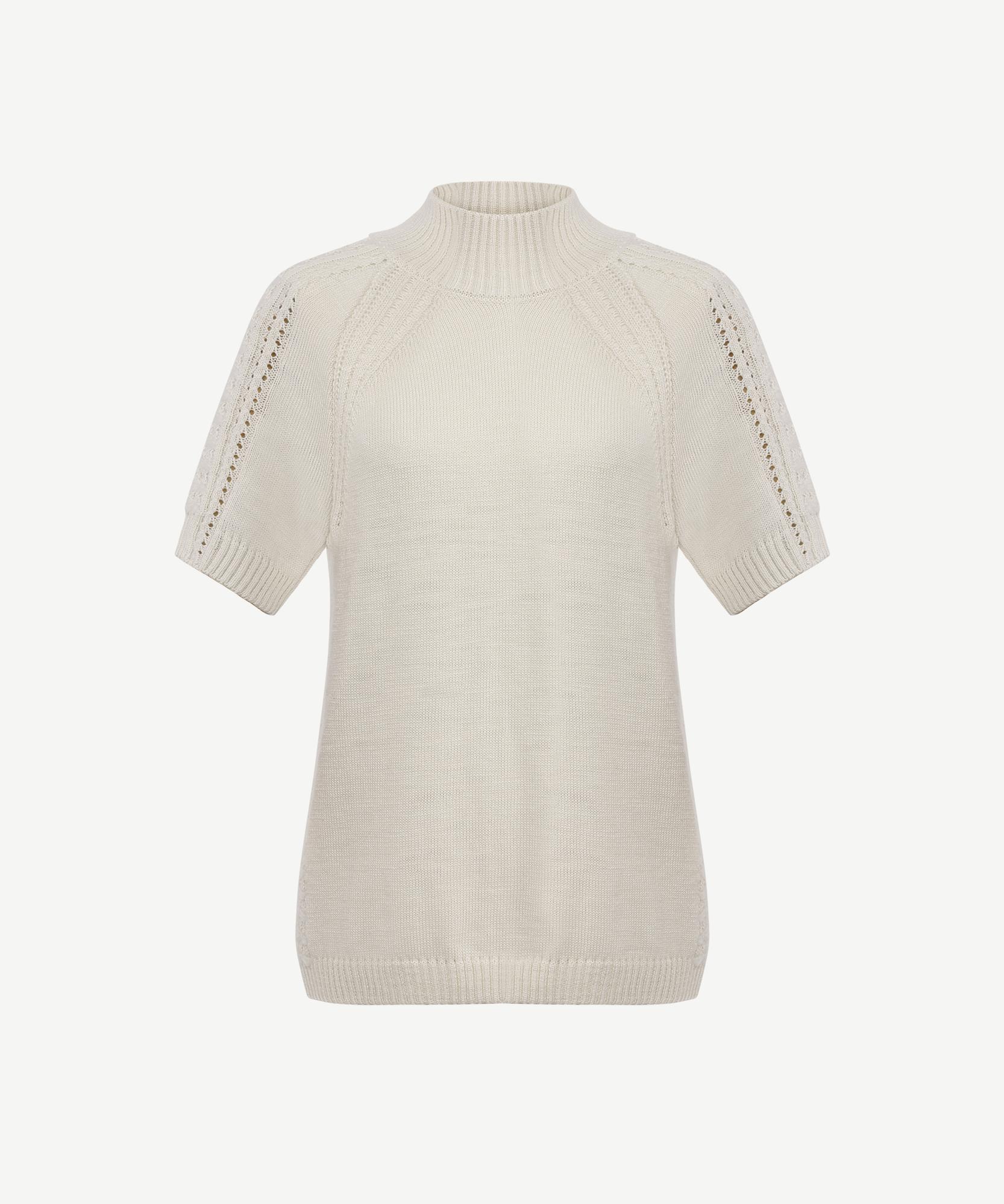 YARGICI Regular Dik Yaka Kısa Kol Kazak