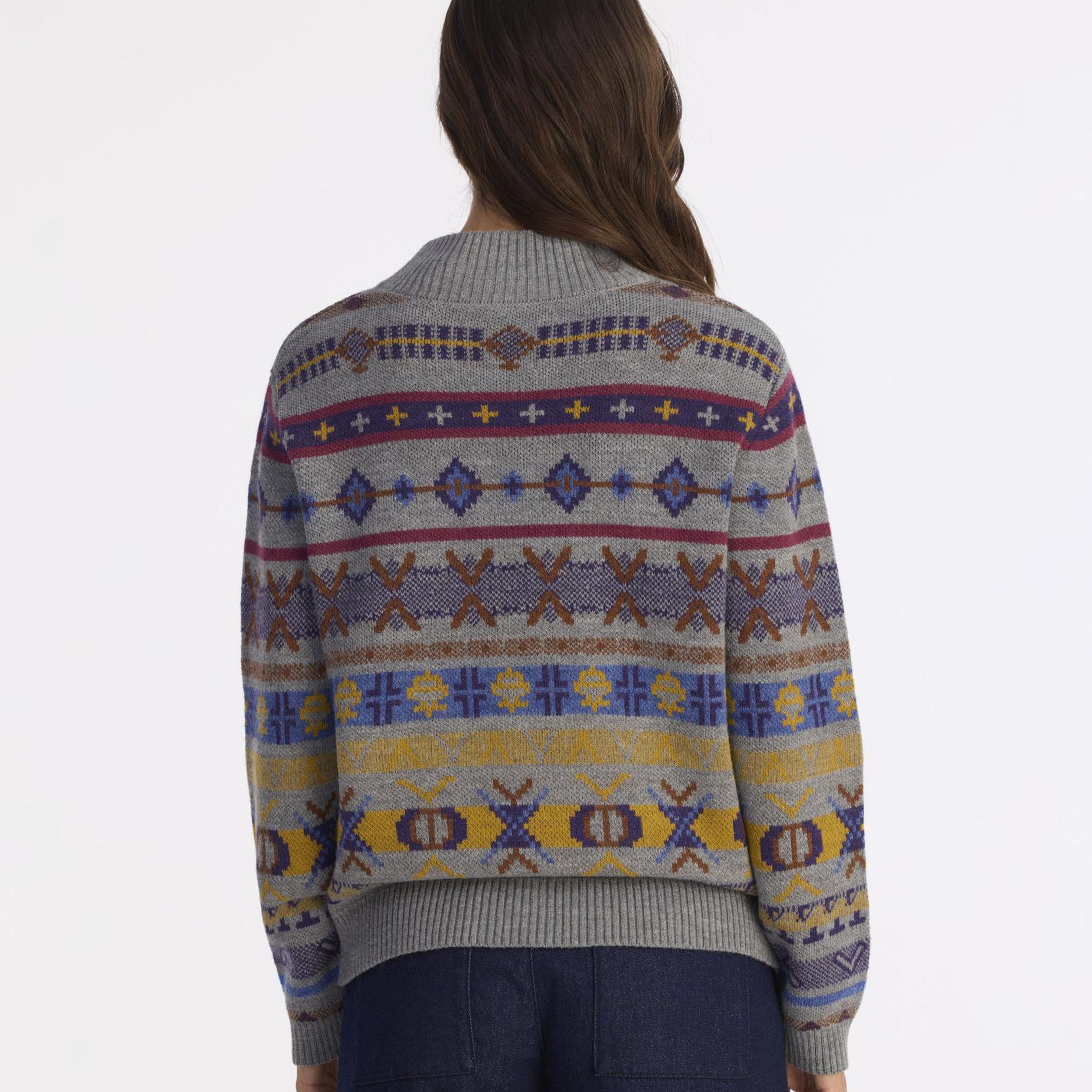 YARGICI Regular Balıkçı Yaka Uzun Kol Kazak