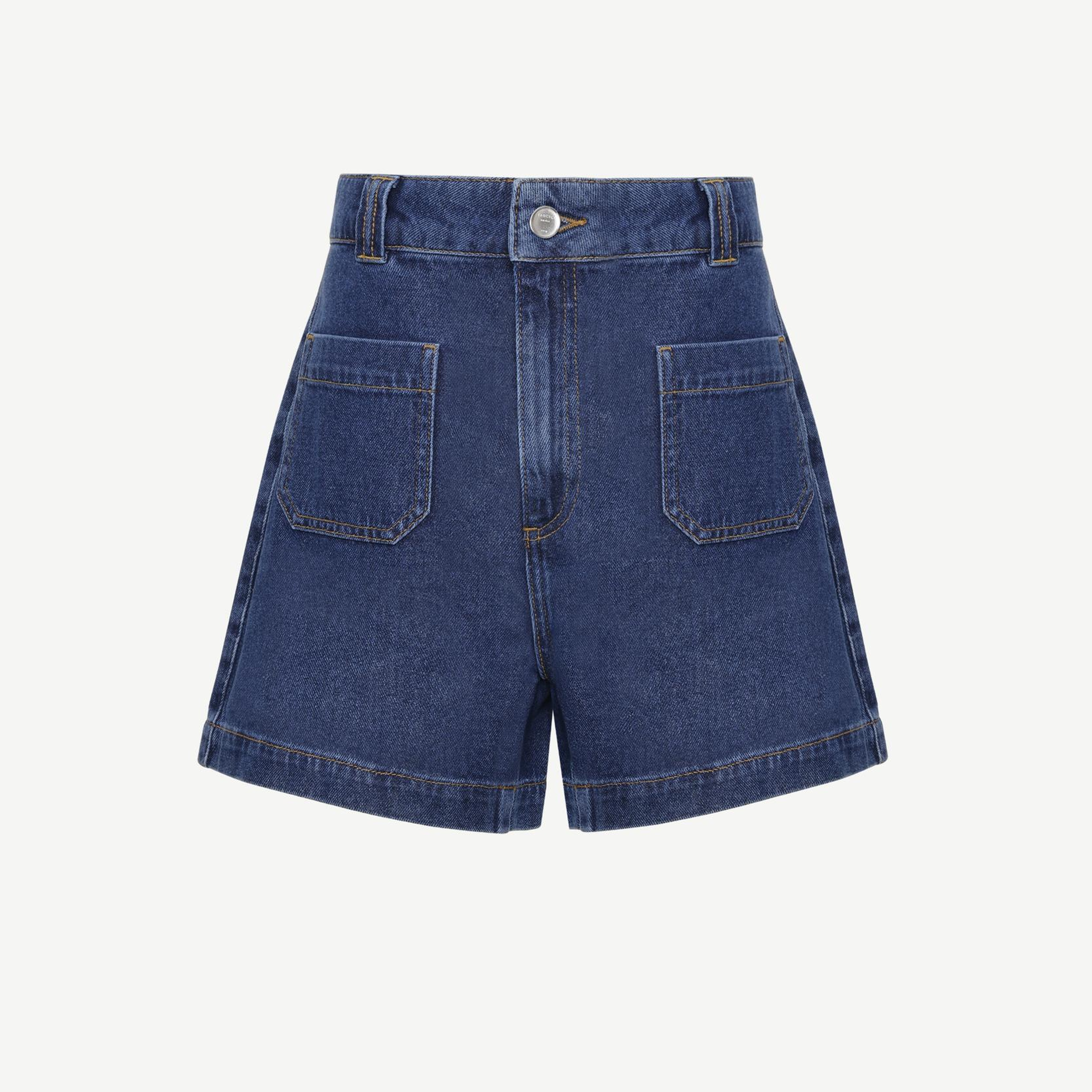 YARGICI Cepli Denim Bermuda