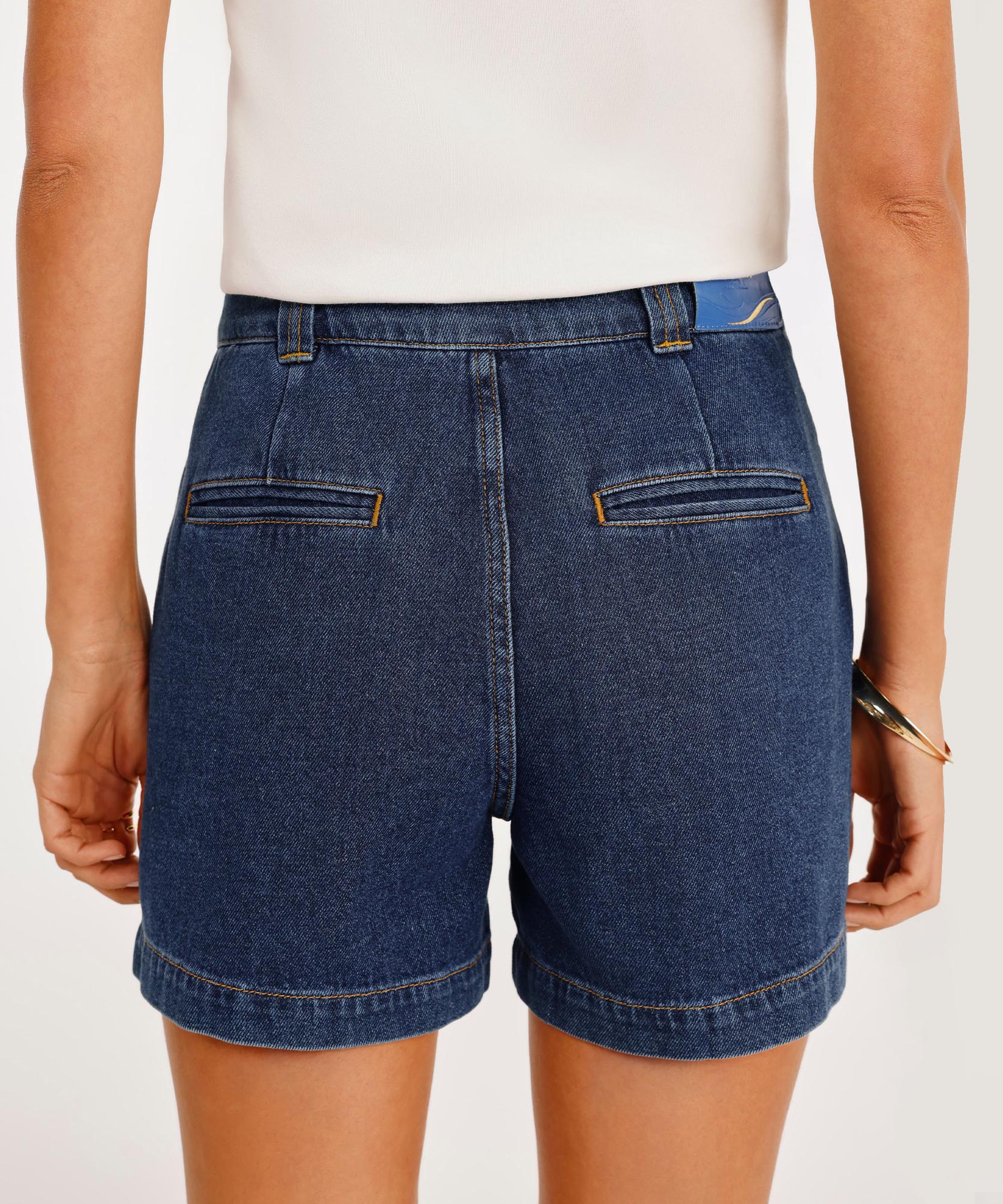 YARGICI Cepli Denim Bermuda