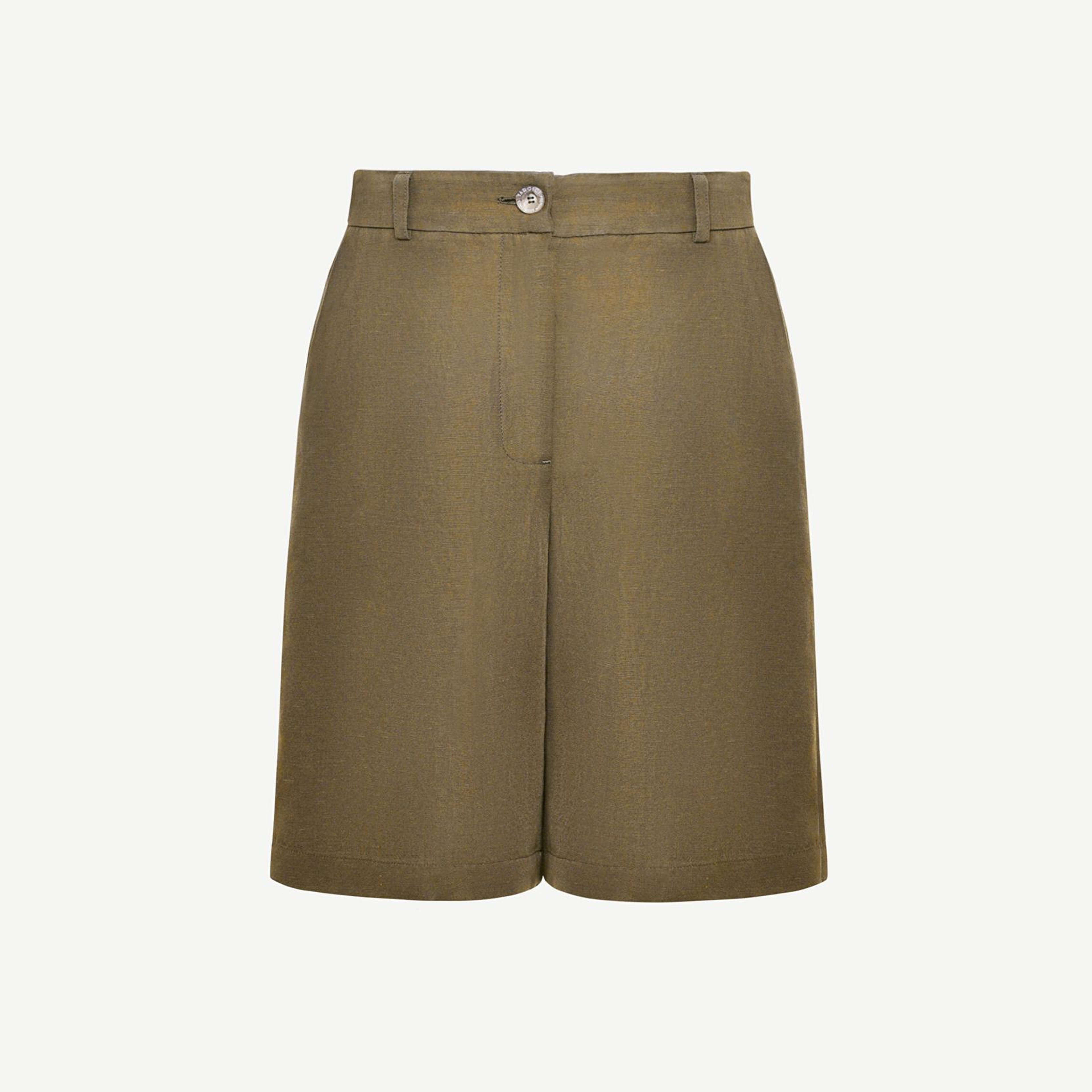 YARGICI Düz Kalıplı Bermuda