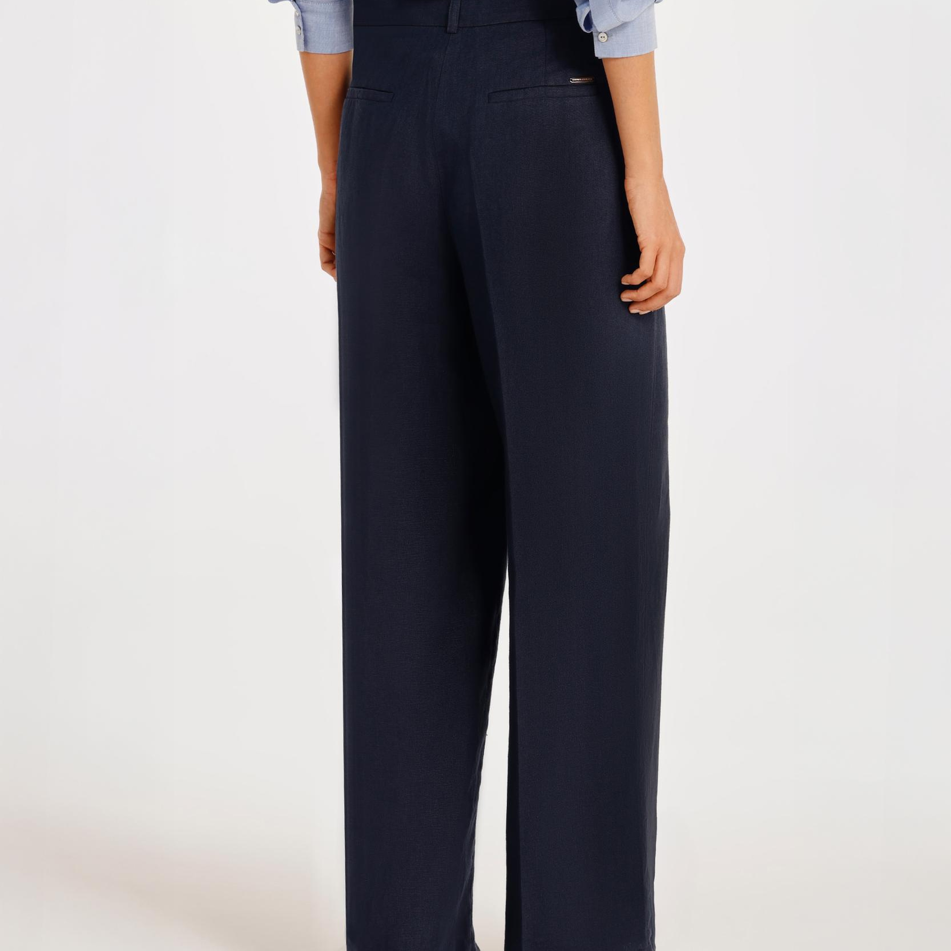 YARGICI Düz Kalıp Ütü İzli Pantolon