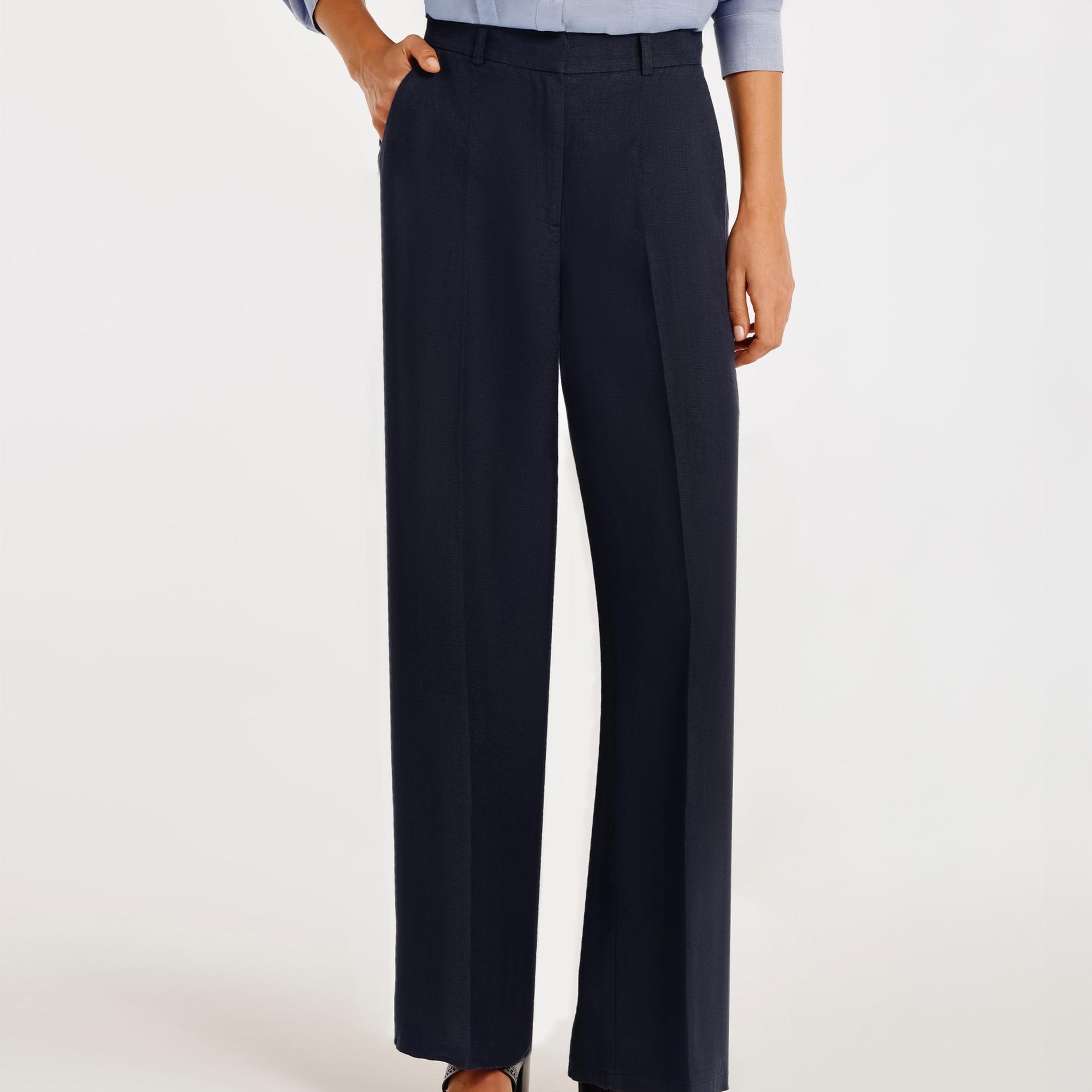 YARGICI Düz Kalıp Ütü İzli Pantolon