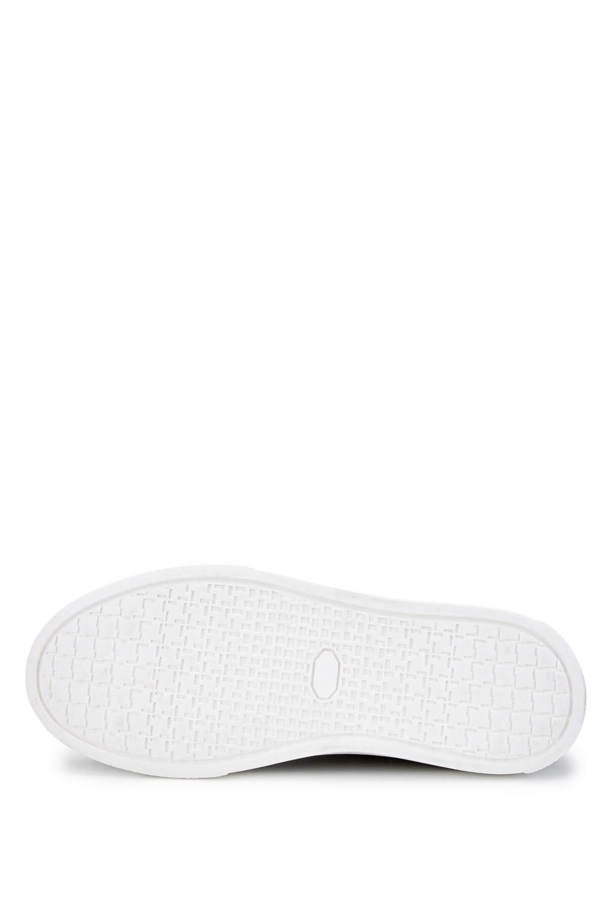 Tamer Tanca Erkek Hakiki Deri Siyah Süet Sneakers & Spor Ayakkabı