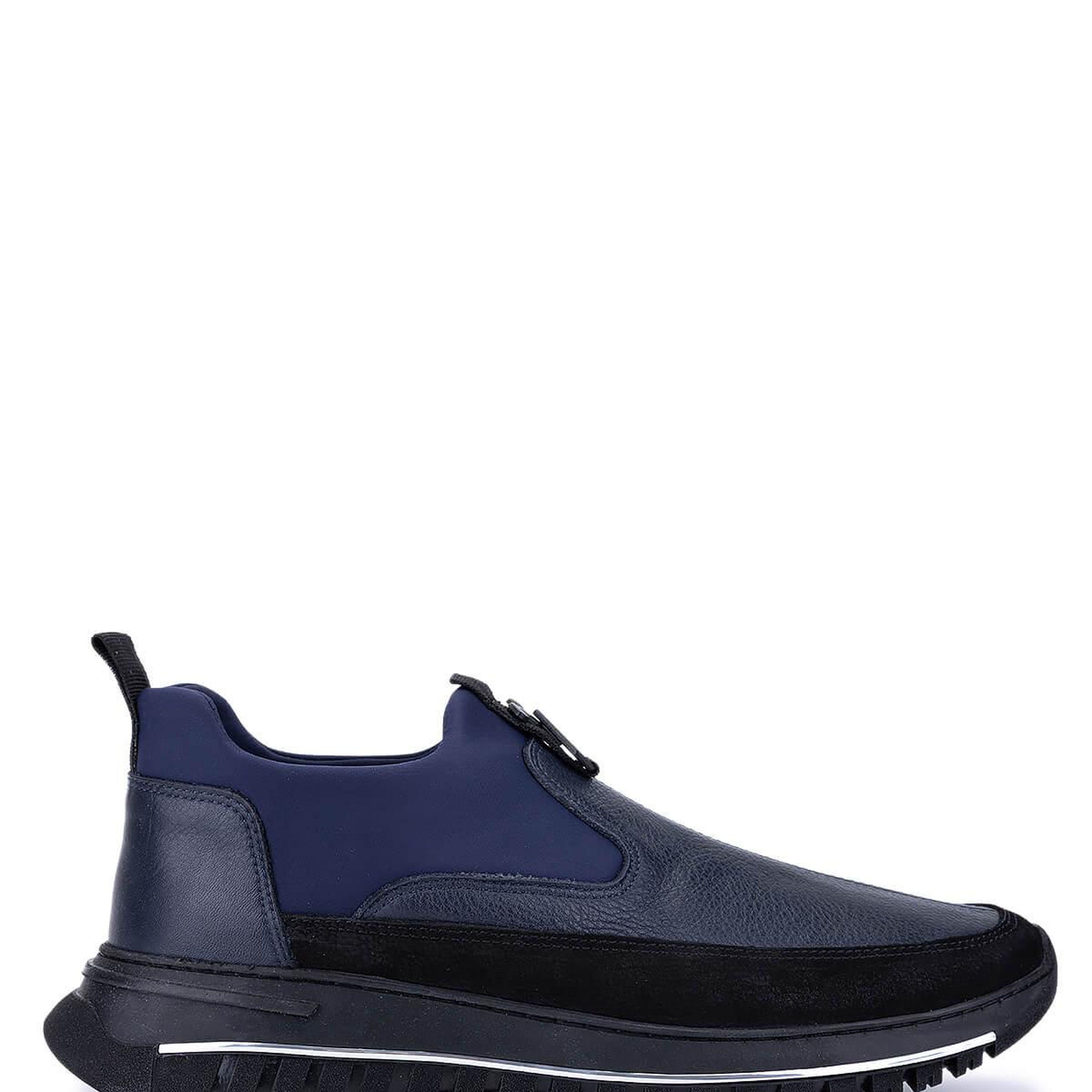 Tamer Tanca Erkek Hakiki Deri Lacivert Sneakers & Spor Ayakkabı