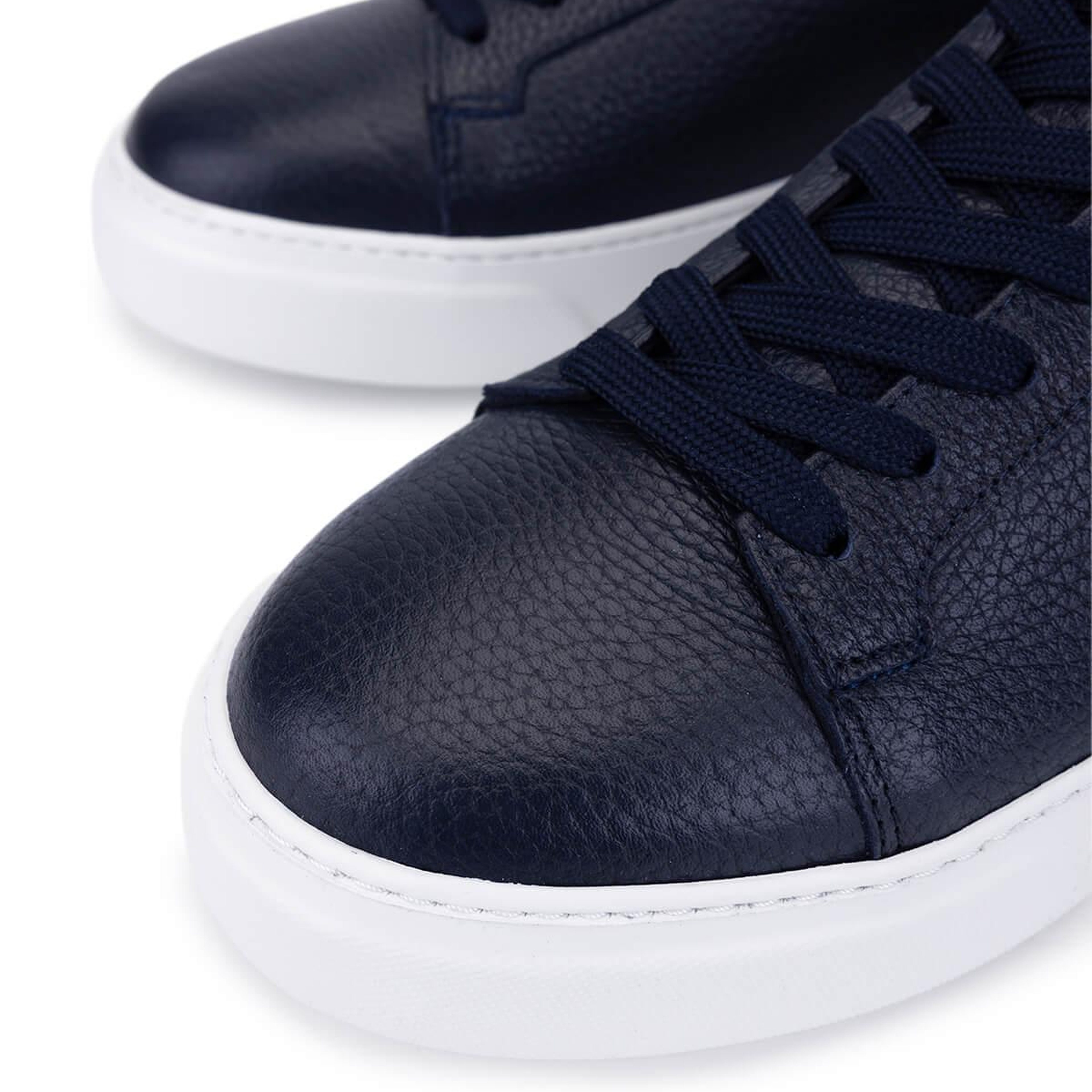 Tamer Tanca Erkek Hakiki Deri Lacivert Sneakers & Spor Ayakkabı