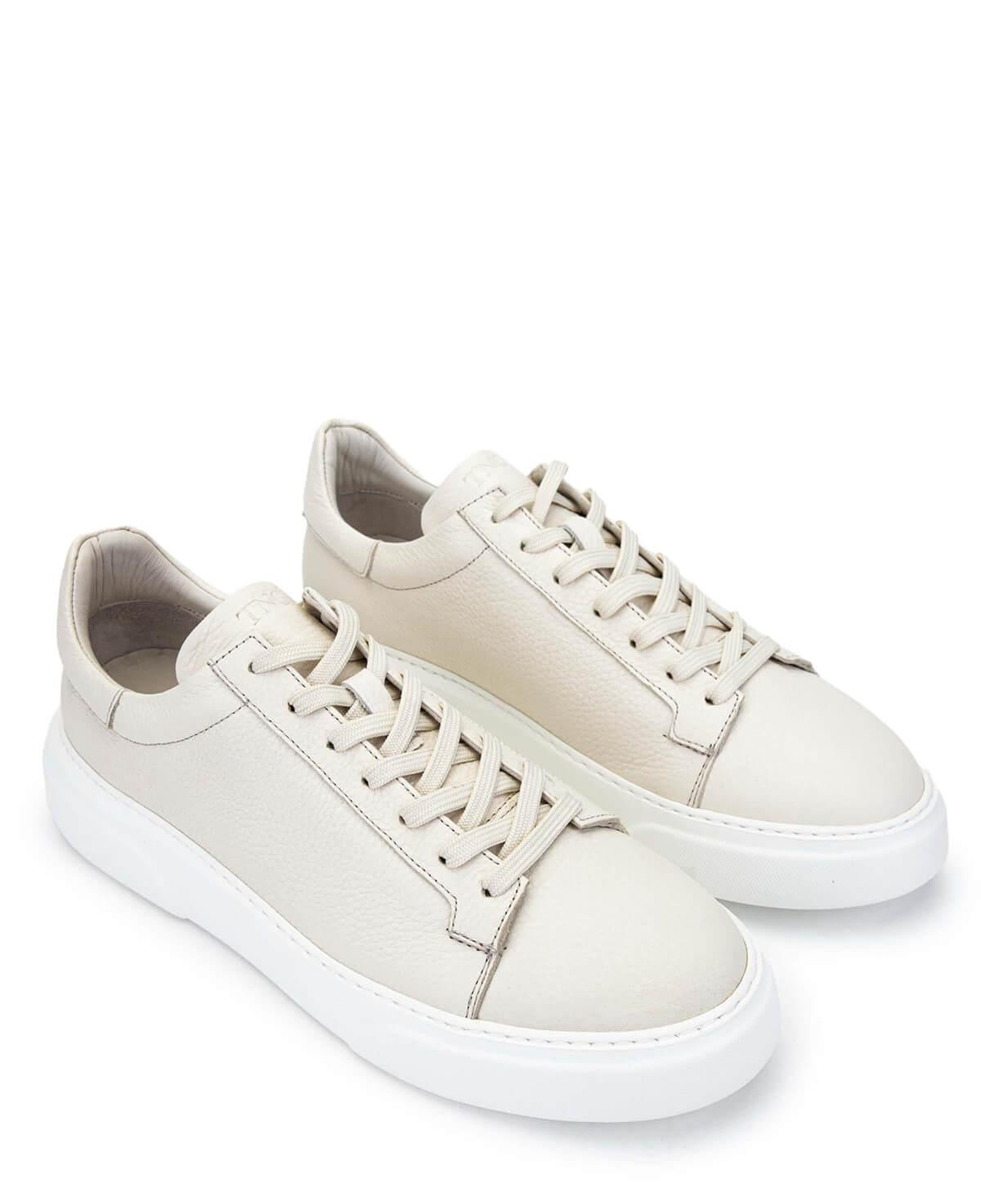 Tamer Tanca Erkek Hakiki Deri Bej Sneakers & Spor Ayakkabı