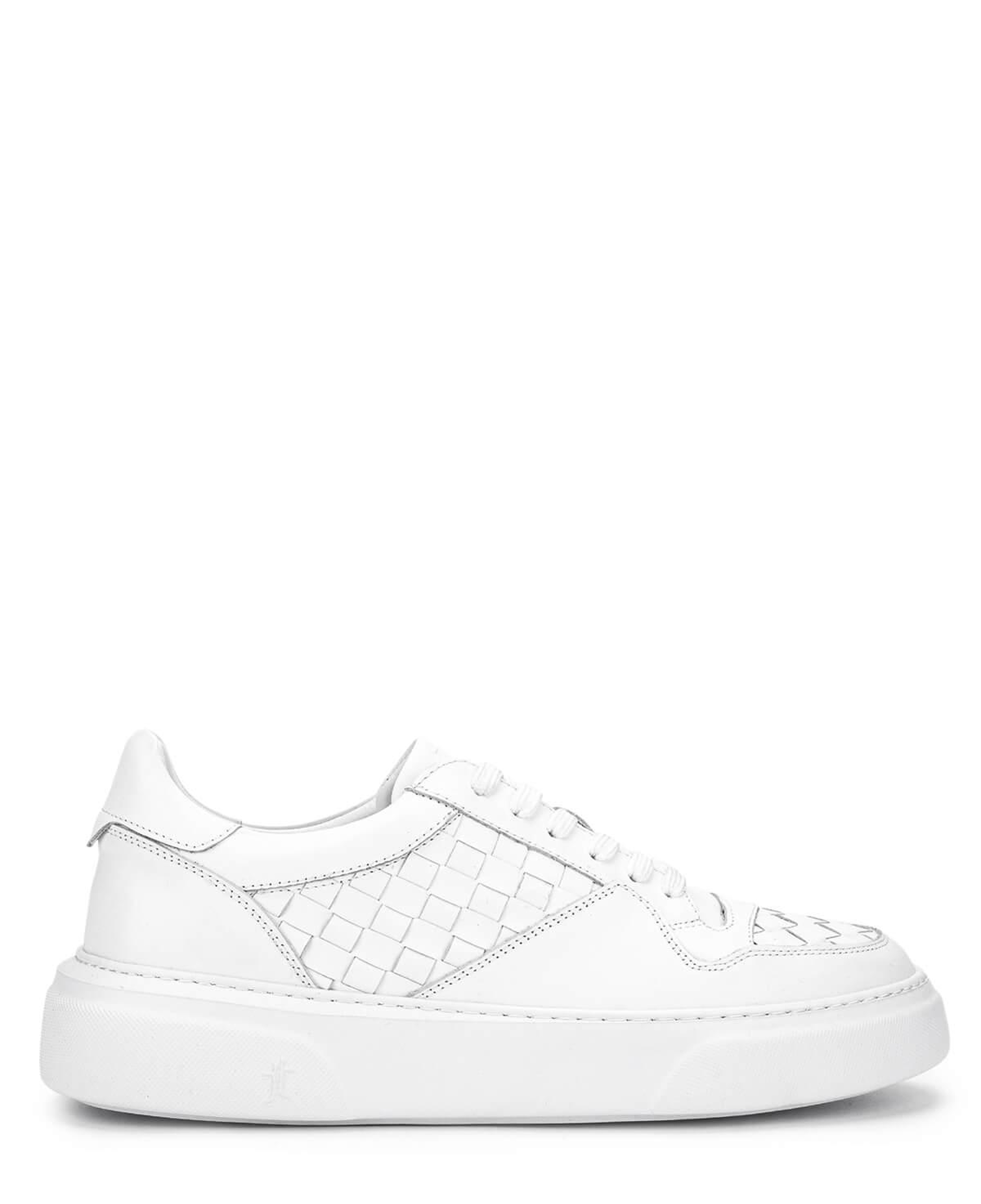 Tamer Tanca Erkek Hakiki Deri Beyaz Sneakers & Spor Ayakkabı