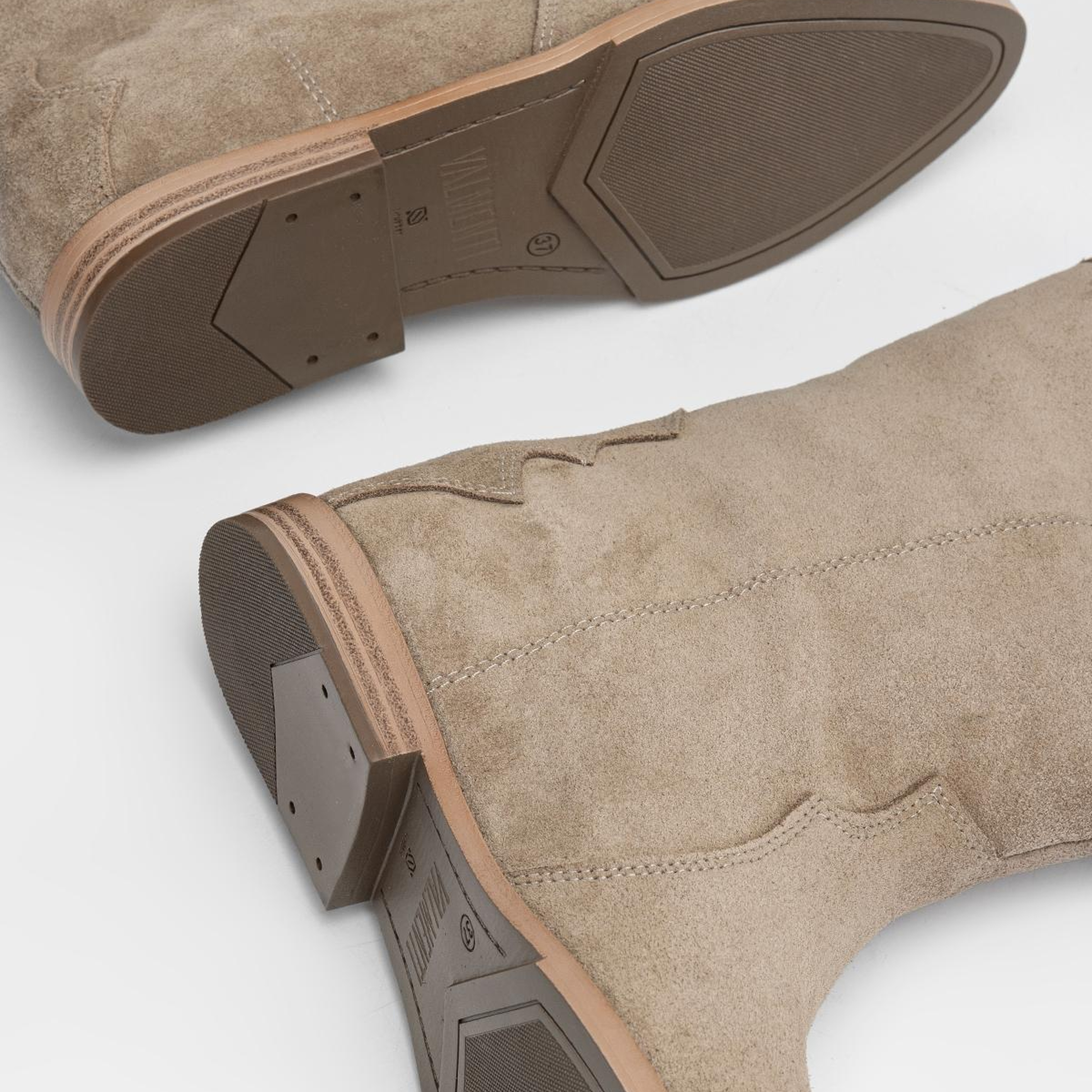 Valmenti Kadın Hakiki Deri Yeşil Topuklu Bot