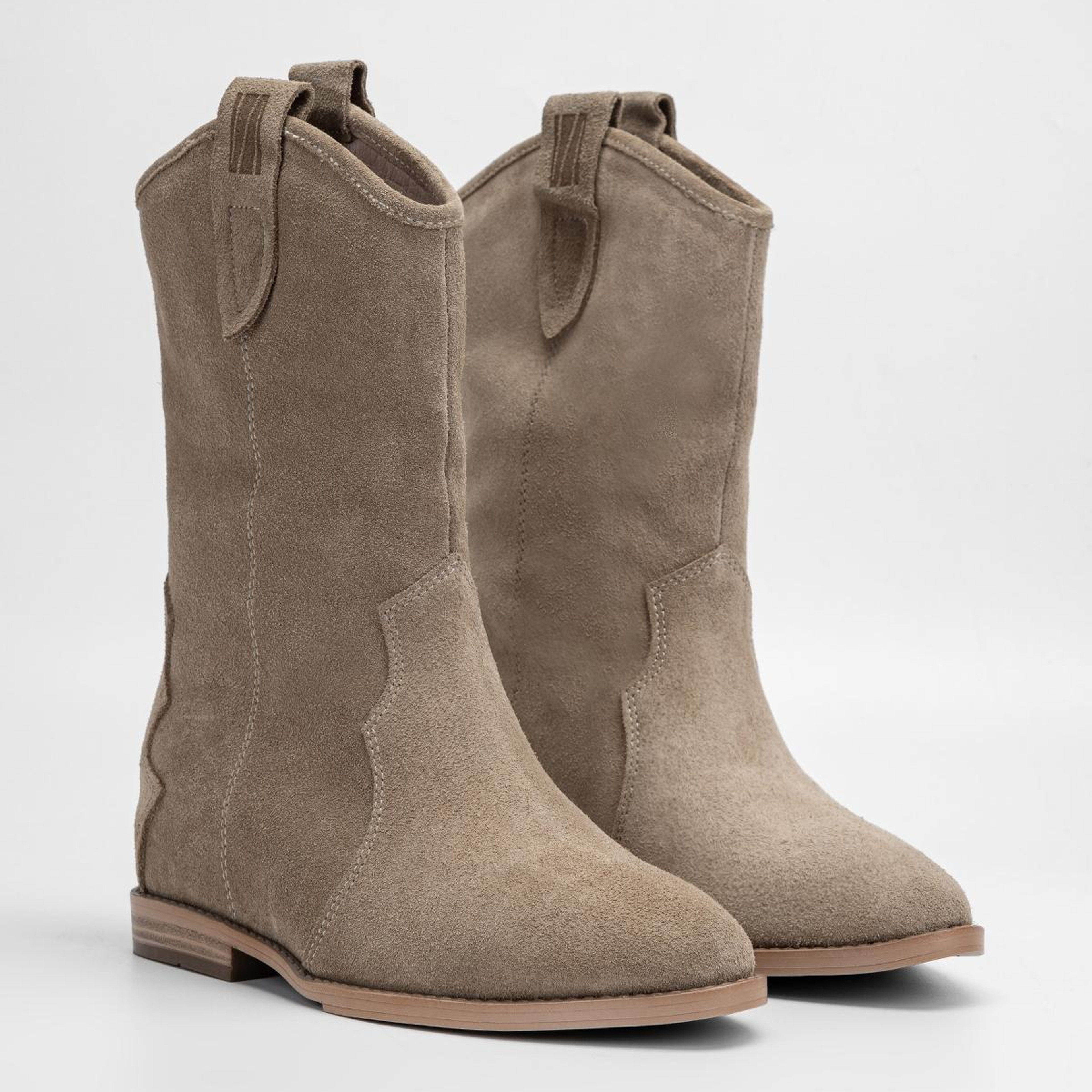 Valmenti Kadın Hakiki Deri Yeşil Topuklu Bot