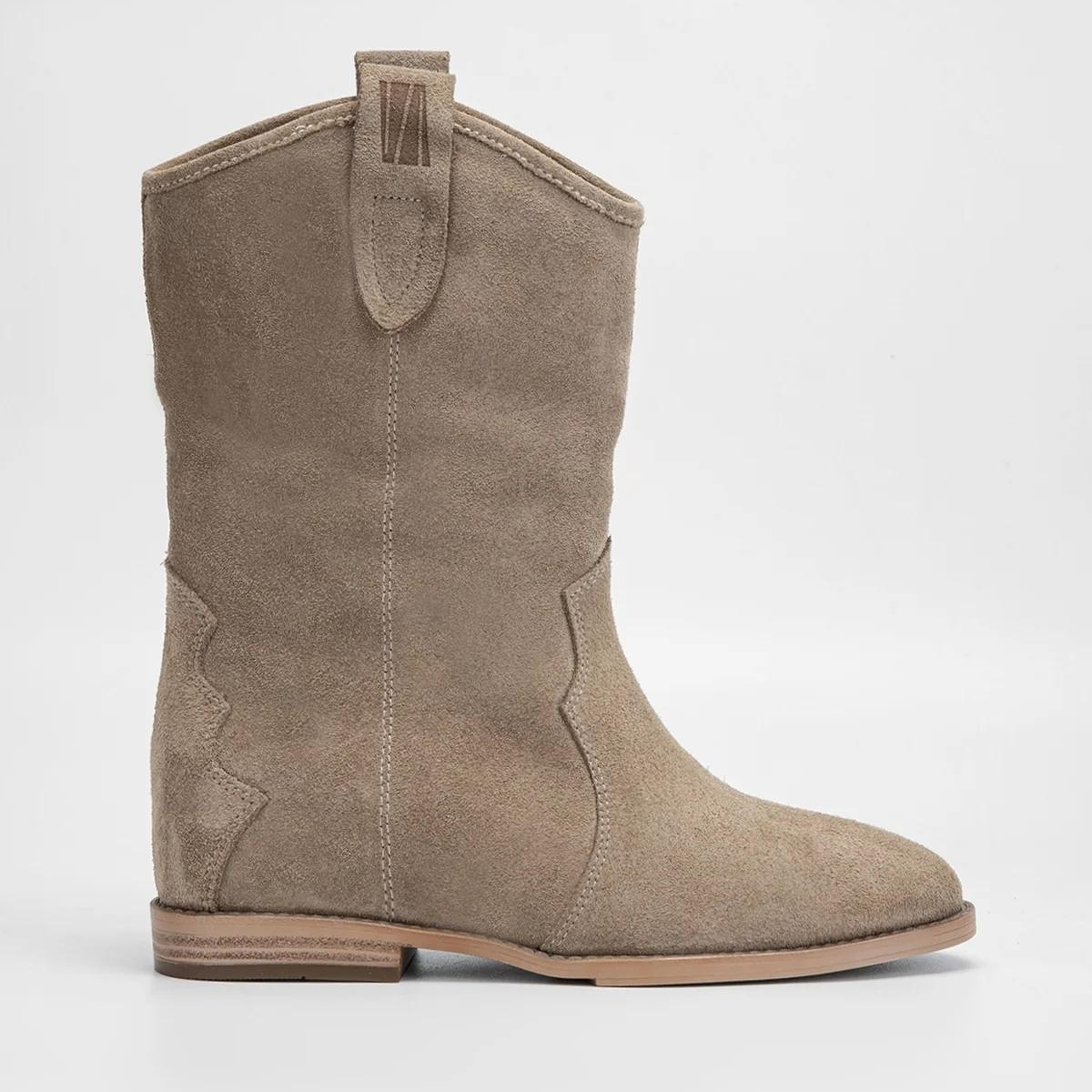 Valmenti Kadın Hakiki Deri Yeşil Topuklu Bot