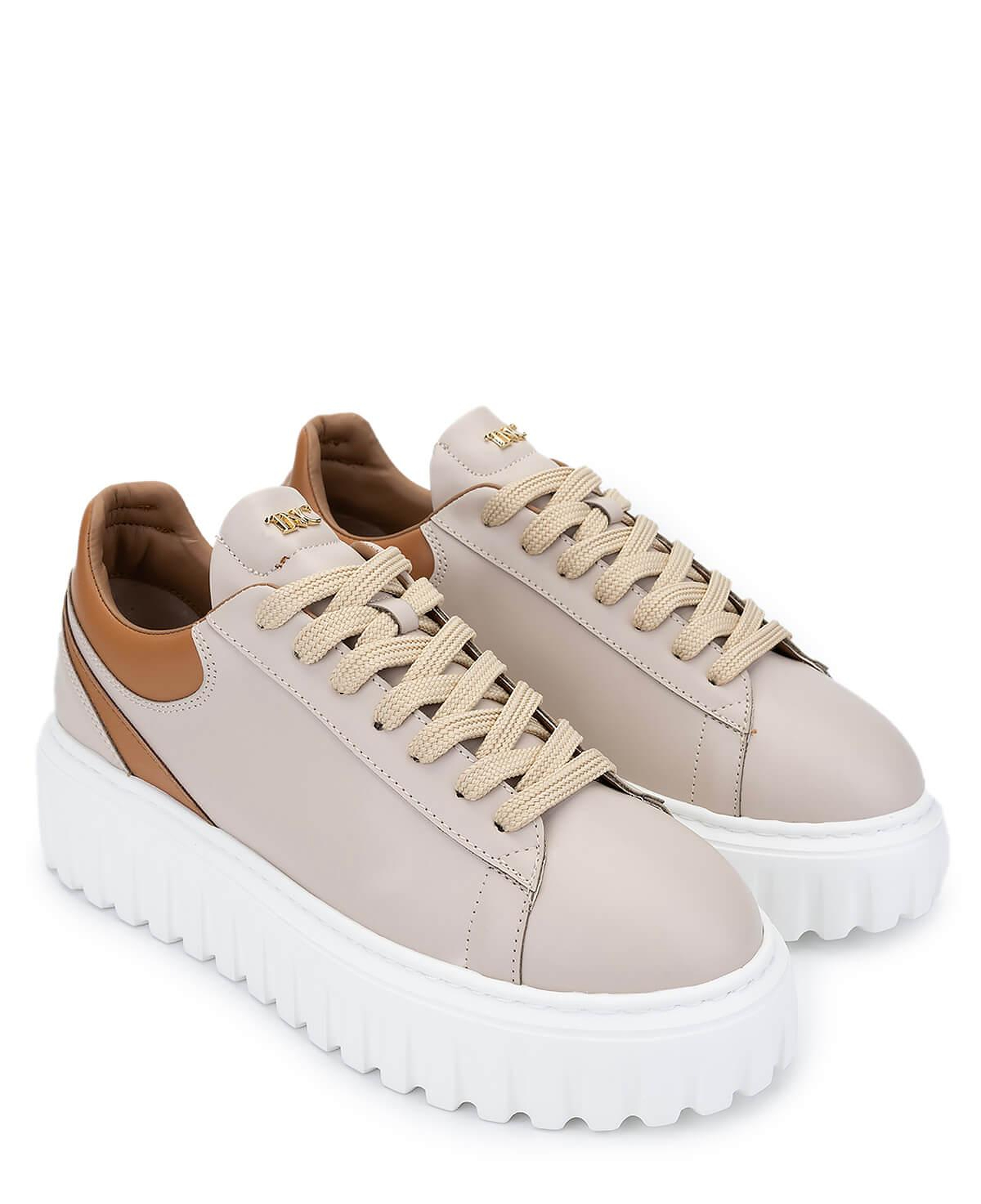 Tamer Tanca Kadın Deri/Suni Nude Sneakers & Spor Ayakkabı