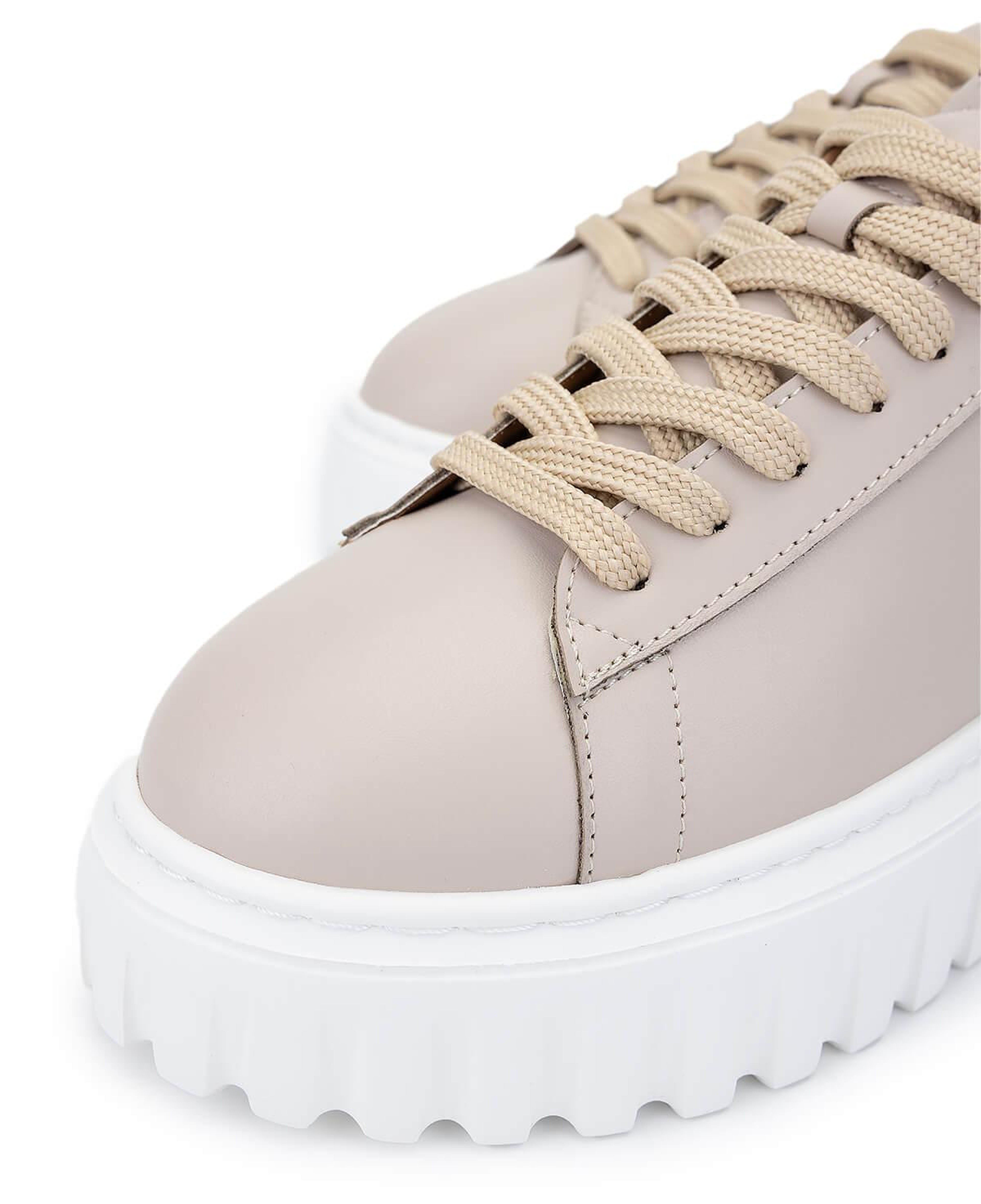 Tamer Tanca Kadın Deri/Suni Nude Sneakers & Spor Ayakkabı