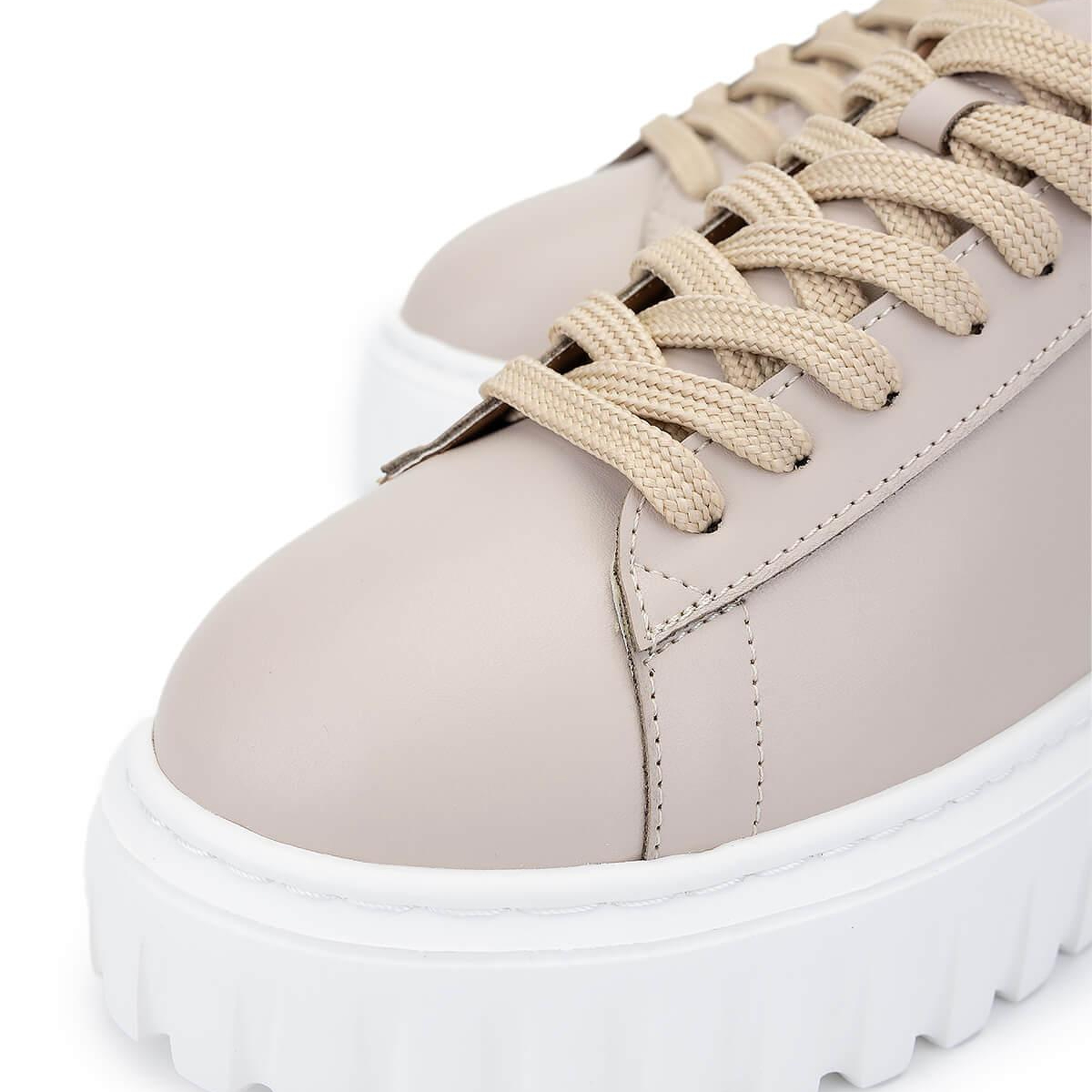 Tamer Tanca Kadın Deri/Suni Nude Sneakers & Spor Ayakkabı