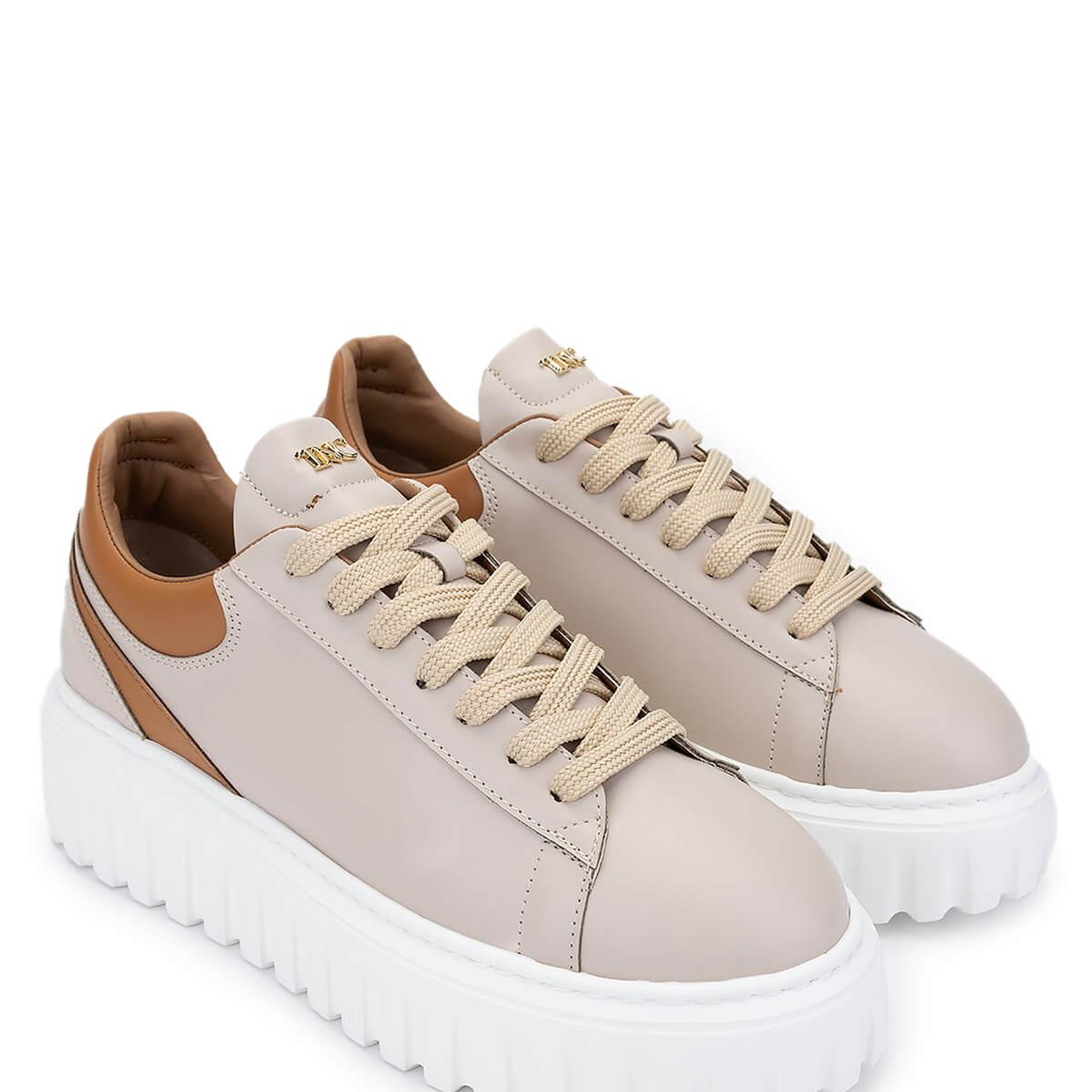 Tamer Tanca Kadın Deri/Suni Nude Sneakers & Spor Ayakkabı