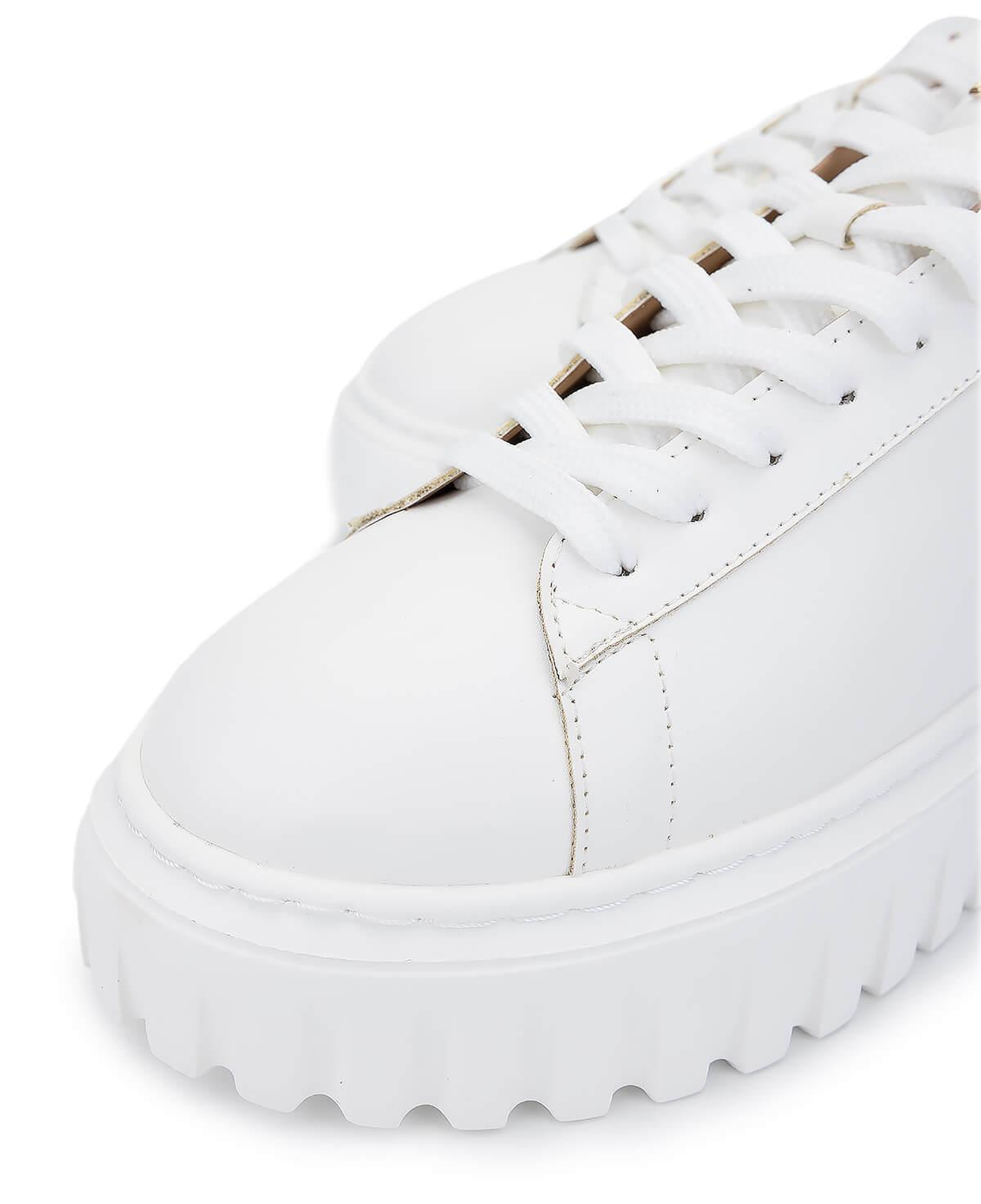 Tamer Tanca Kadın Deri/Suni Beyaz Sneakers & Spor Ayakkabı