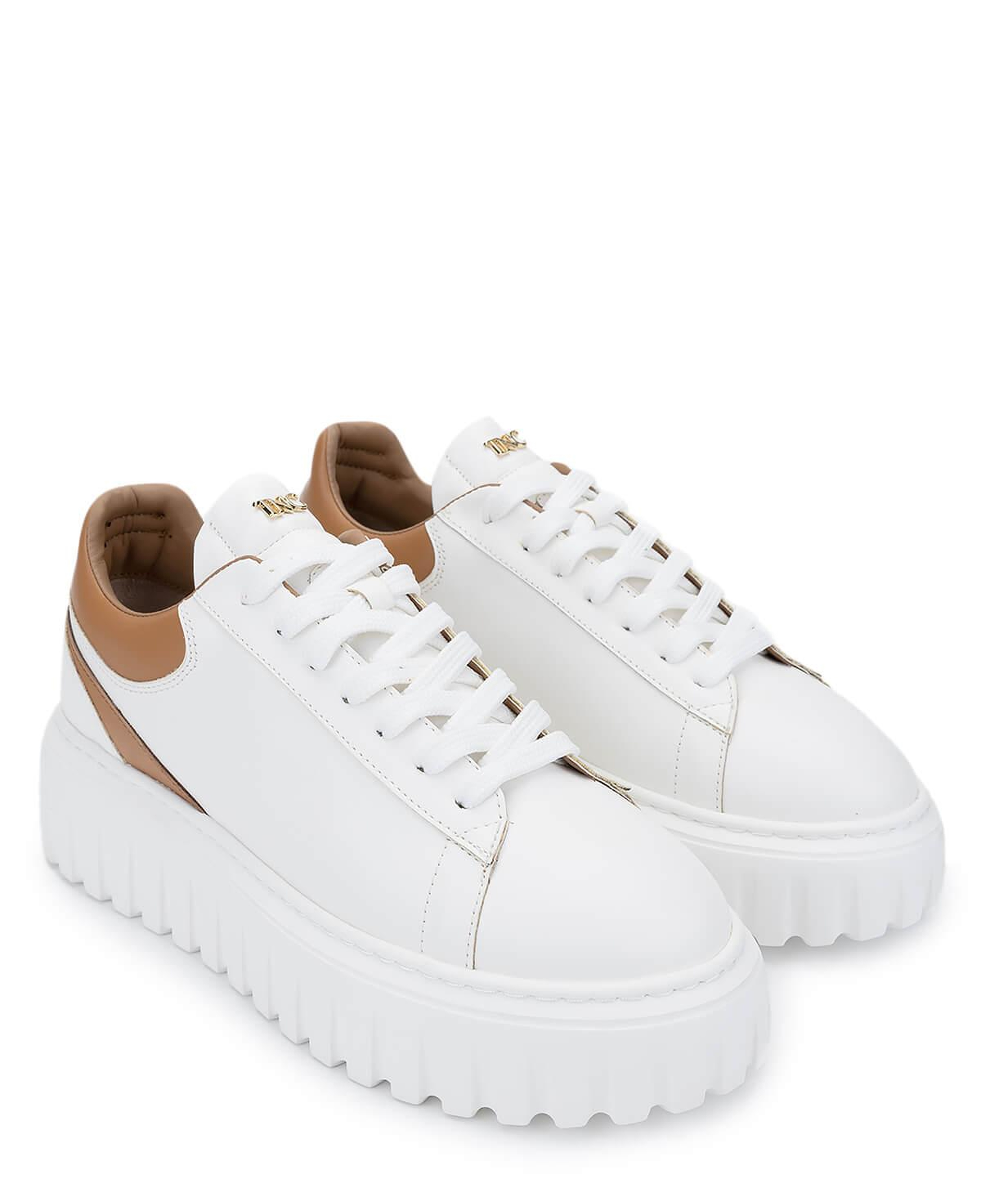 Tamer Tanca Kadın Deri/Suni Beyaz Sneakers & Spor Ayakkabı