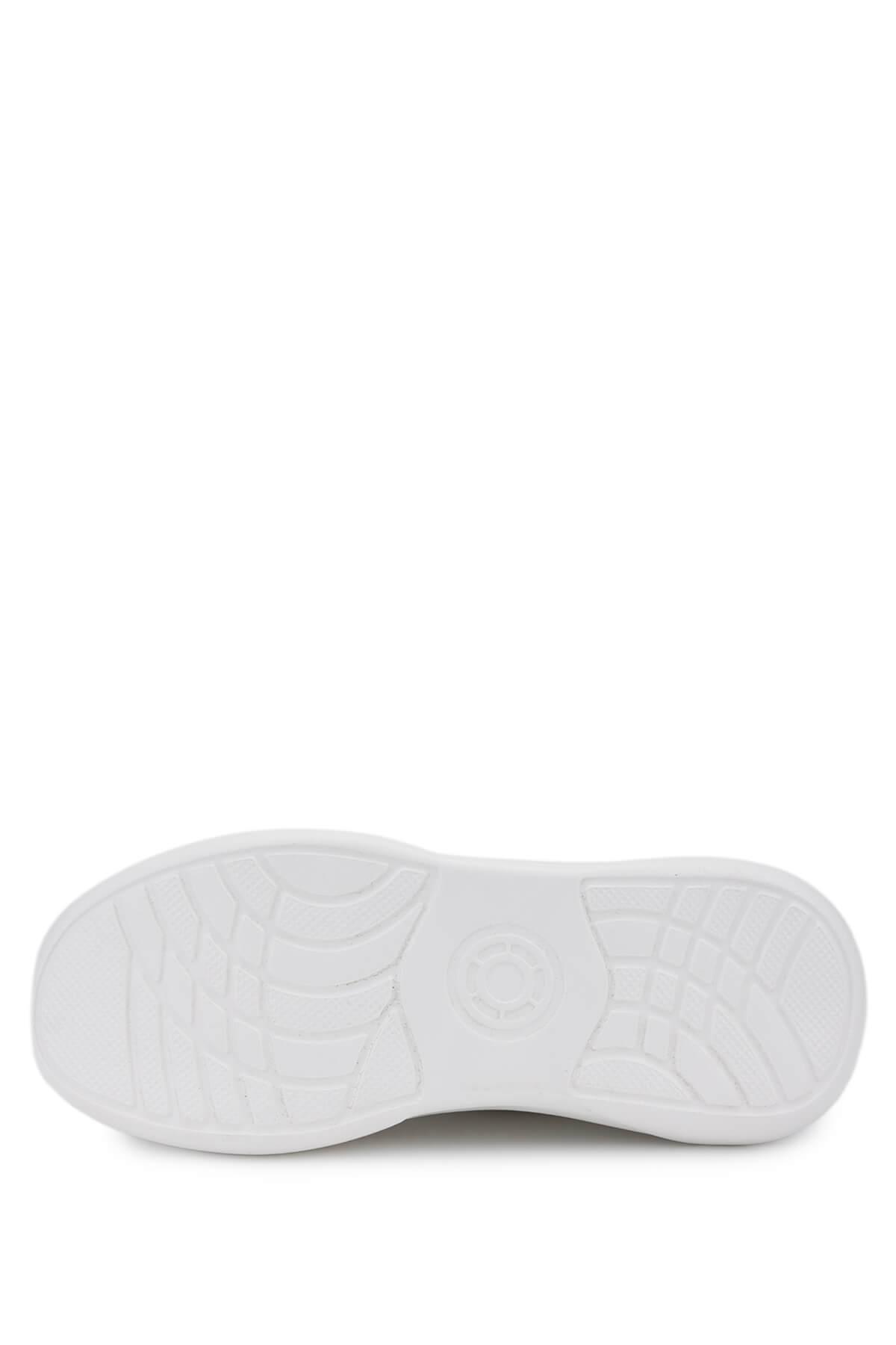 Tamer Tanca Kadın Suni Deri Beyaz Sneakers & Spor Ayakkabı