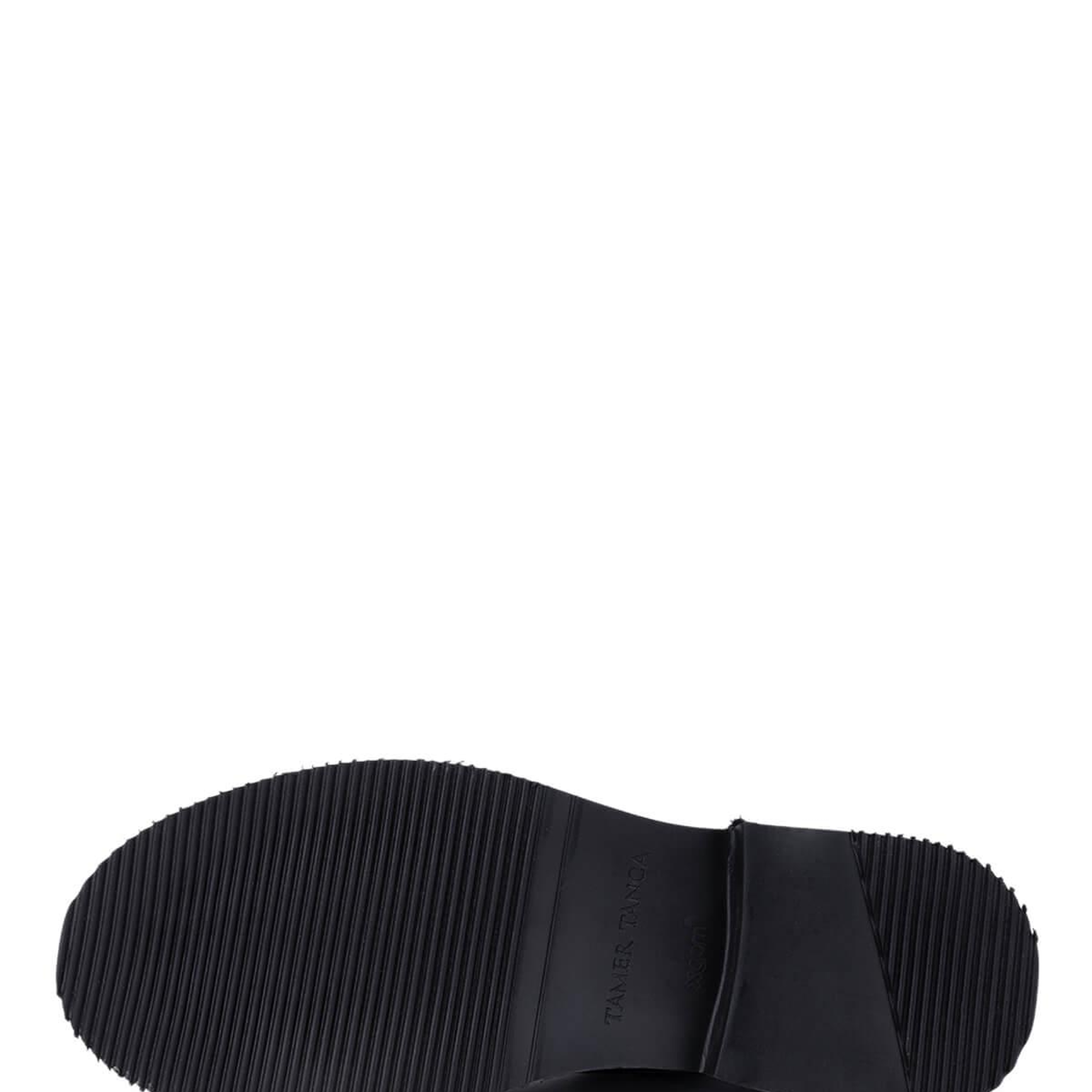 Tamer Tanca Erkek Hakiki Deri Siyah Klasik Bot