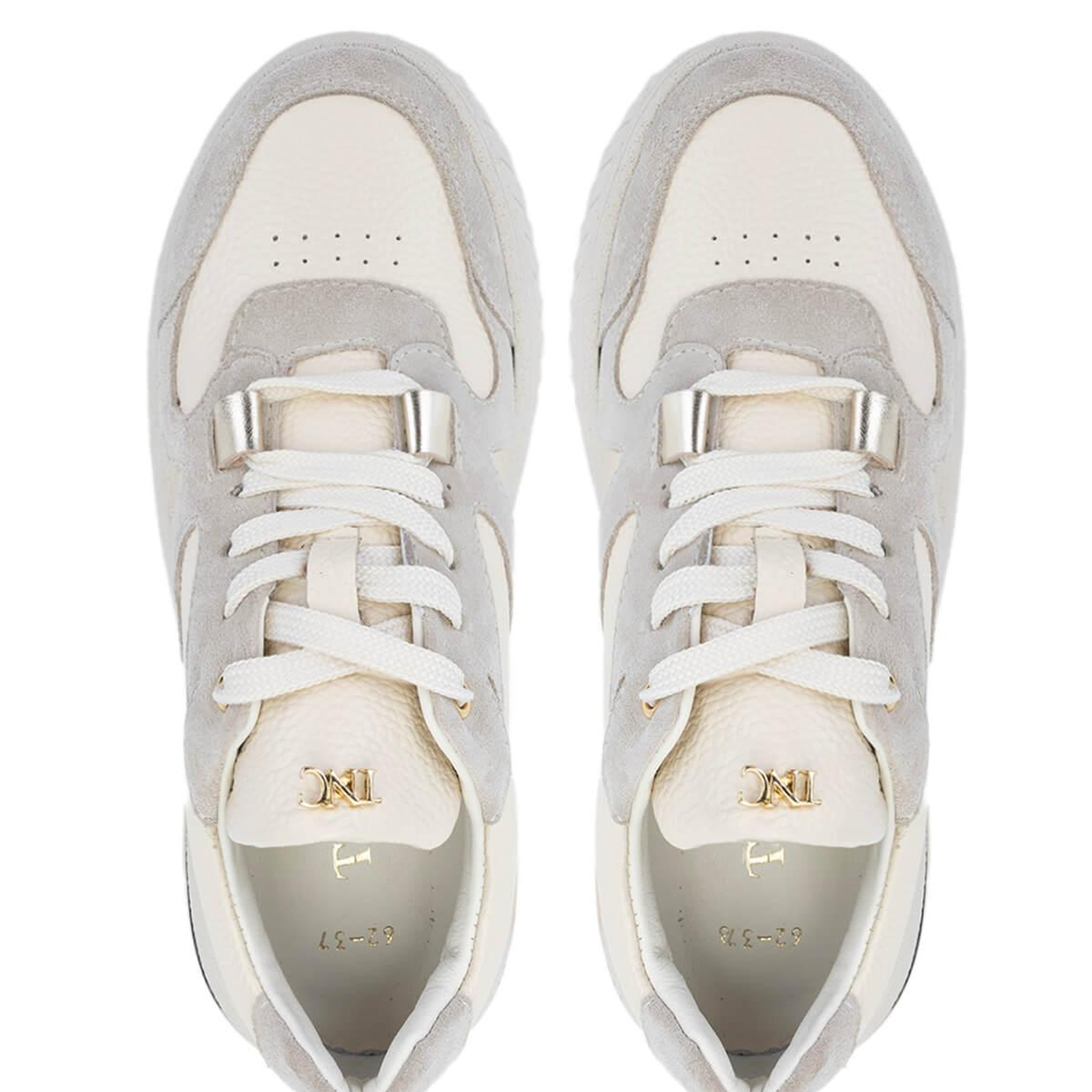 Tamer Tanca Kadın Hakiki Deri Bej Sneakers & Spor Ayakkabı