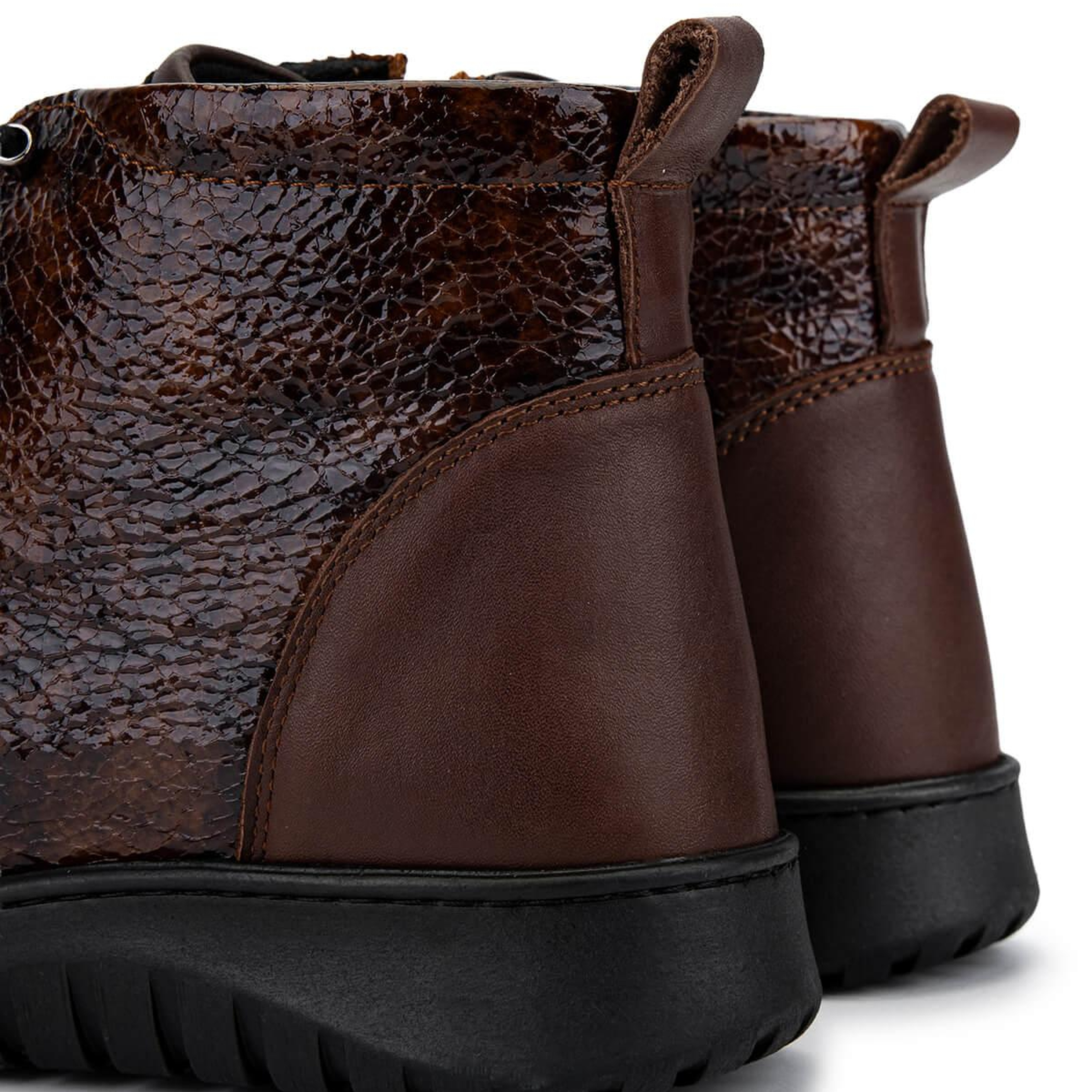 Tamer Tanca Kadın Hakiki Deri Kahverengi Bot