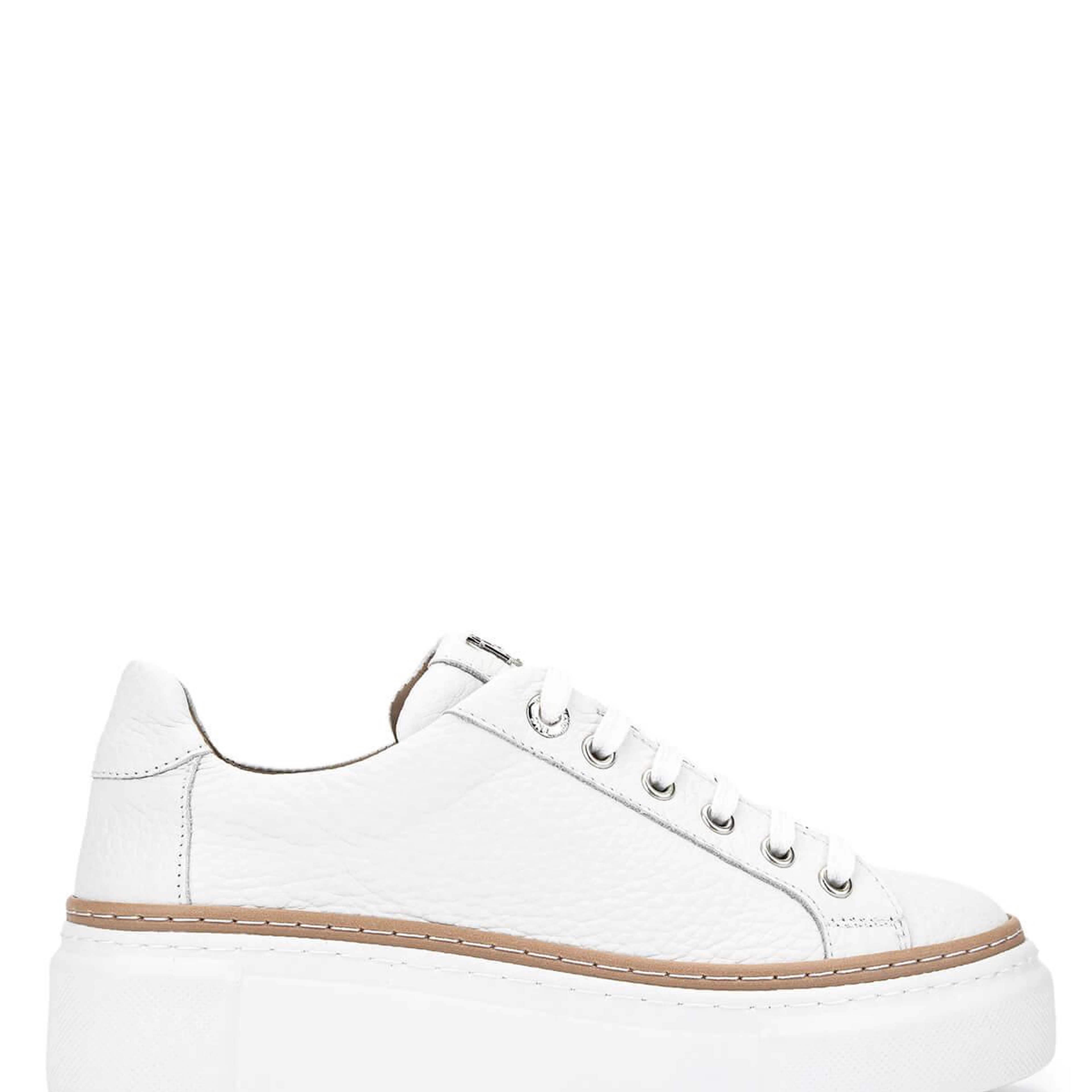 Tamer Tanca Kadın Hakiki Deri Beyaz Sneakers & Spor Ayakkabı