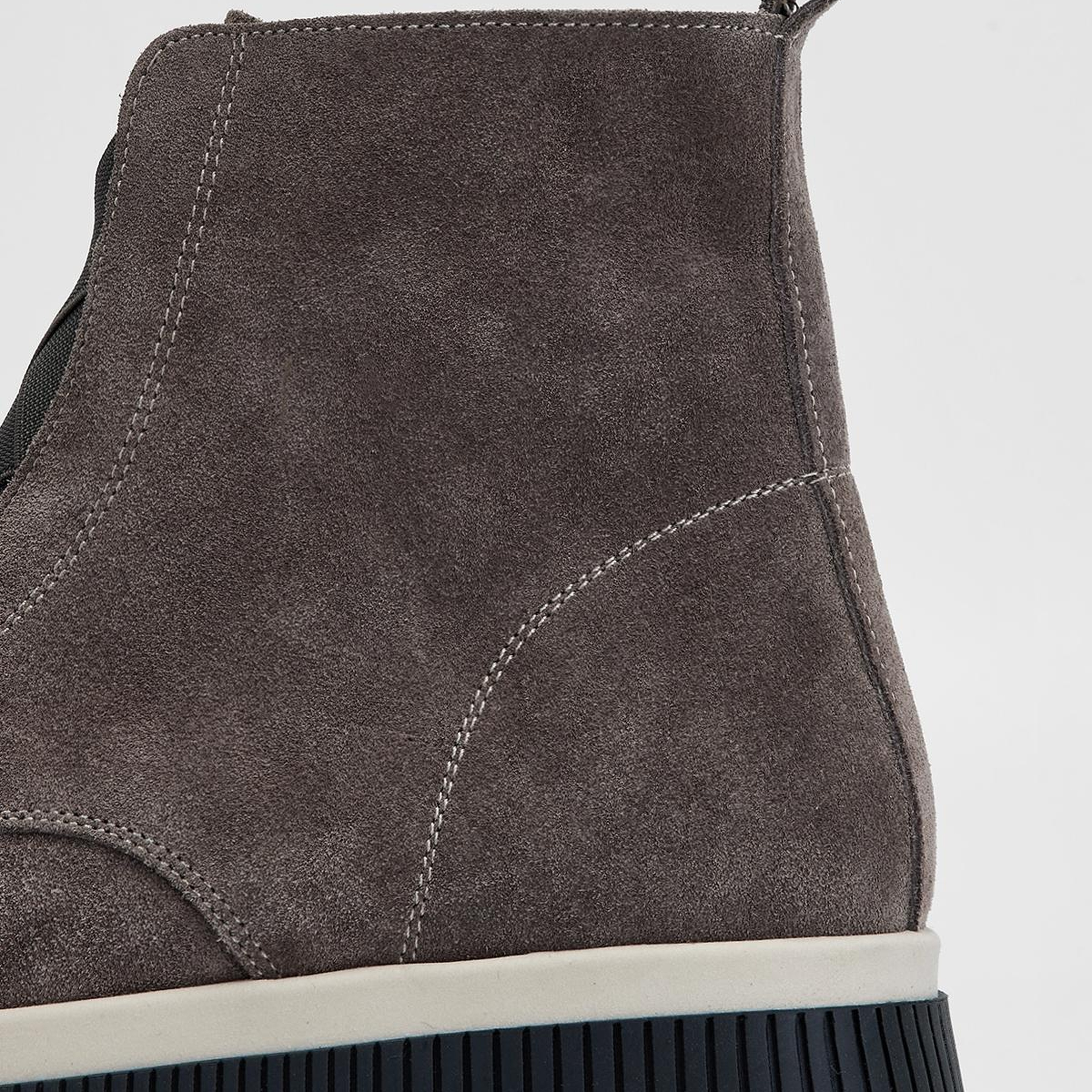 Valmenti Kadın Hakiki Deri Vizon Süet Düz Bot