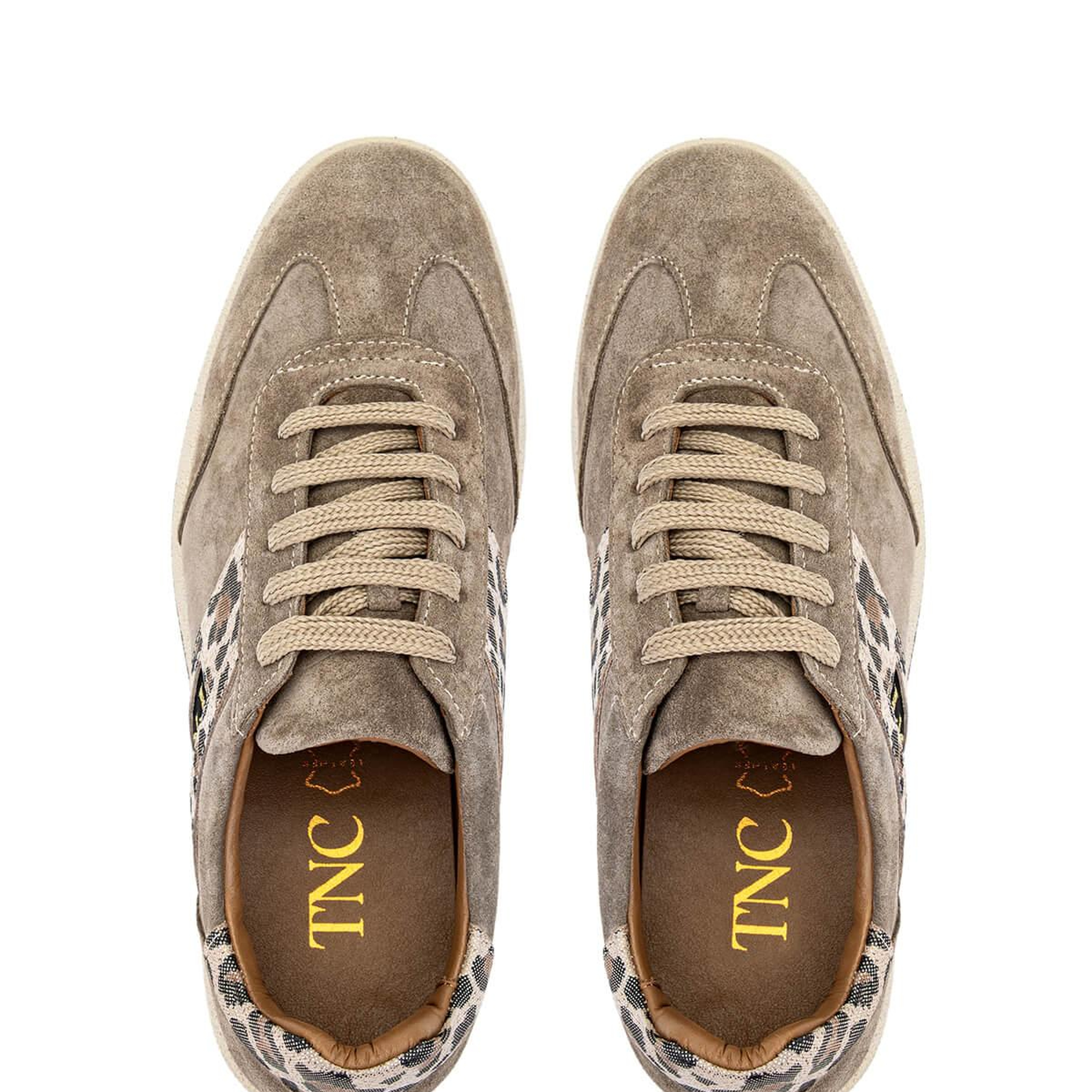 Tamer Tanca Kadın Hakiki Deri Bej Sneakers & Spor Ayakkabı