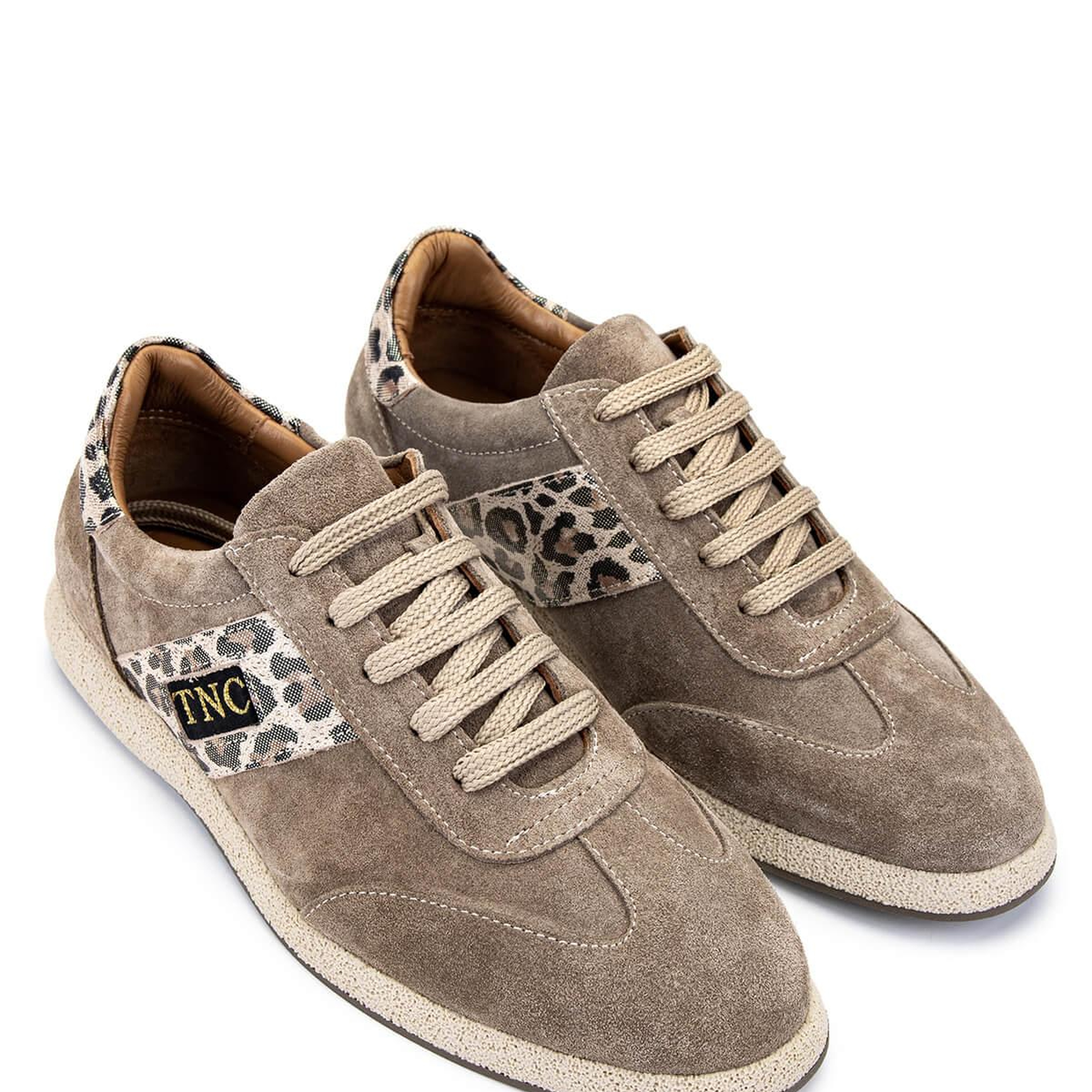 Tamer Tanca Kadın Hakiki Deri Bej Sneakers & Spor Ayakkabı