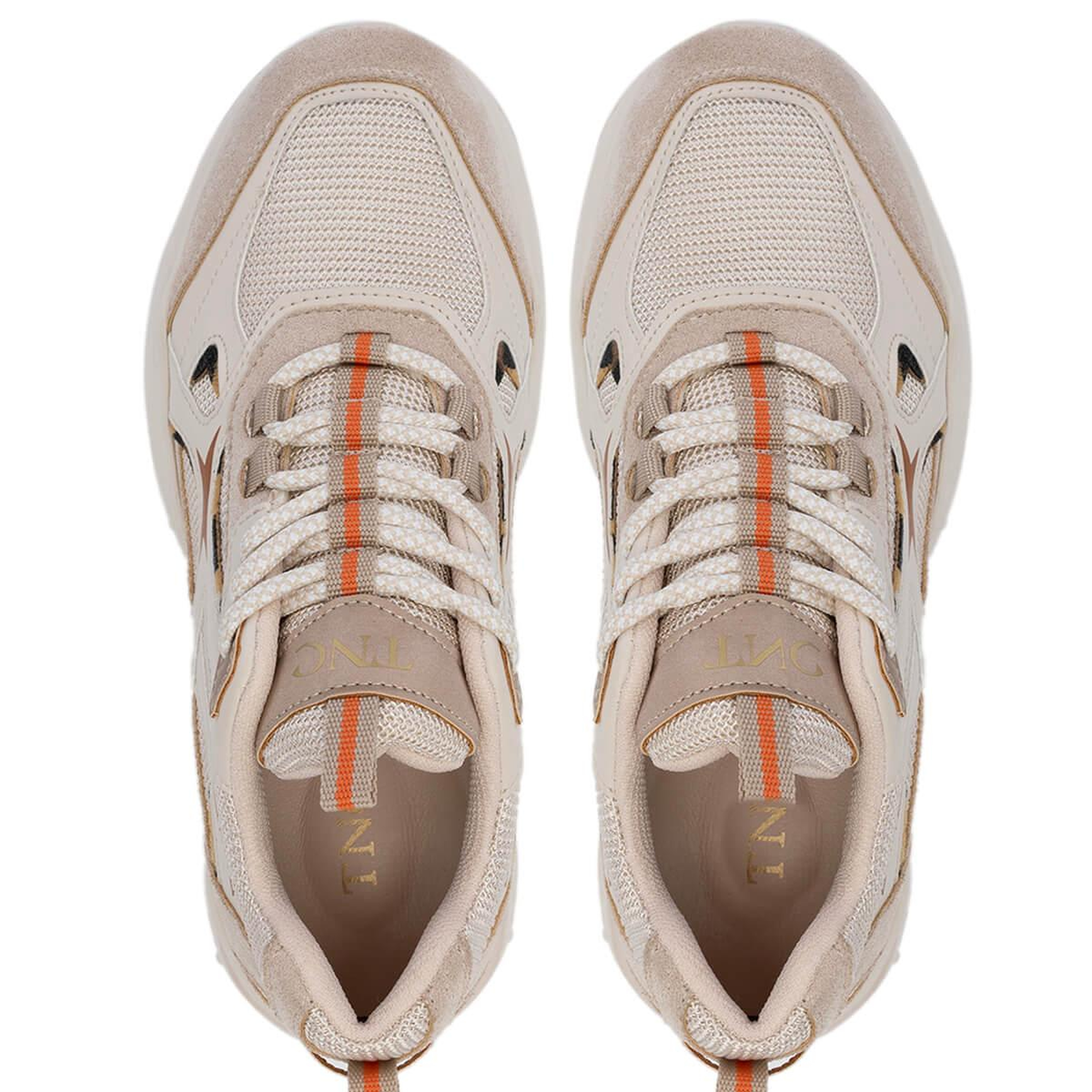 Tamer Tanca Kadın Tekstil/Vegan Bej Sneakers & Spor Ayakkabı