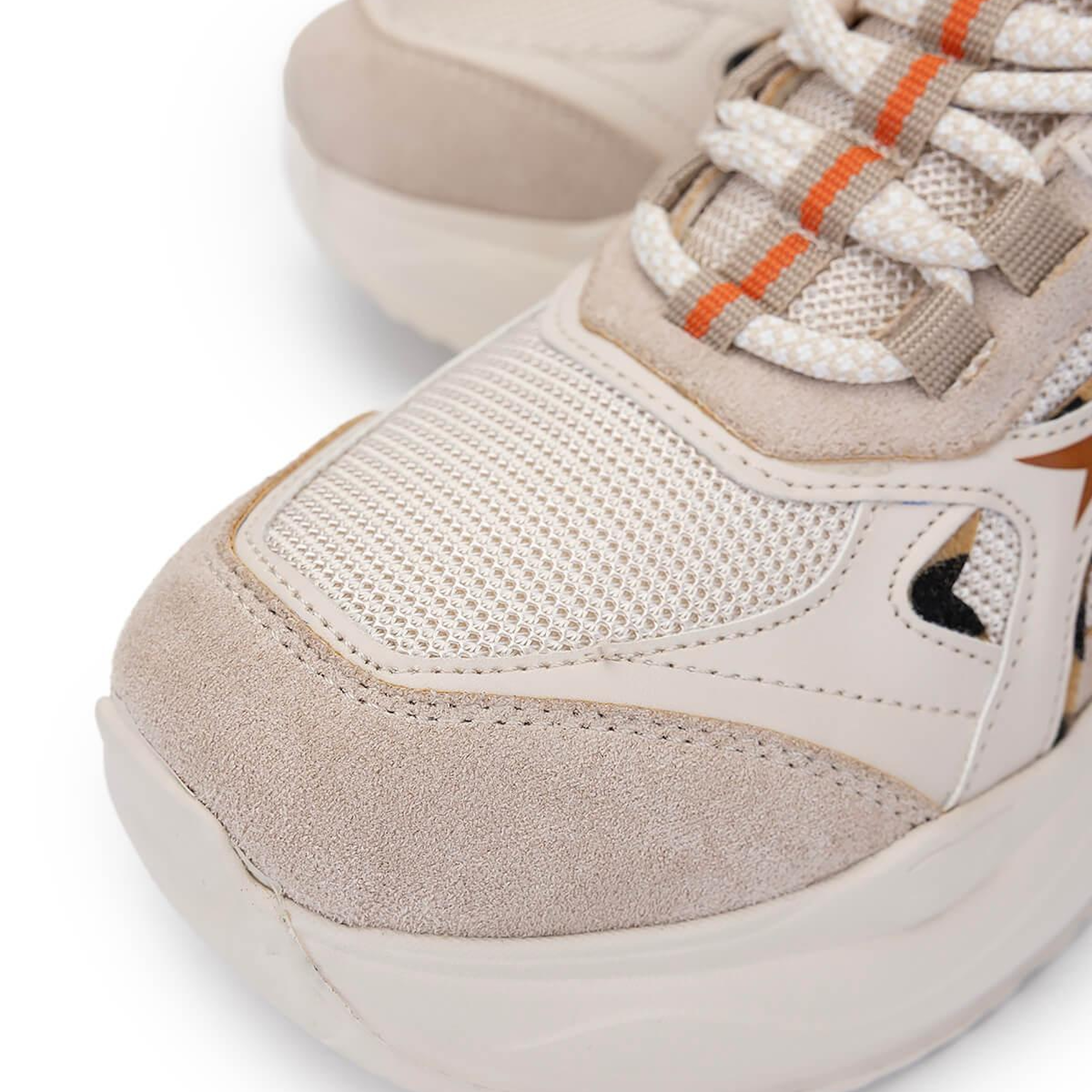 Tamer Tanca Kadın Tekstil/Vegan Bej Sneakers & Spor Ayakkabı