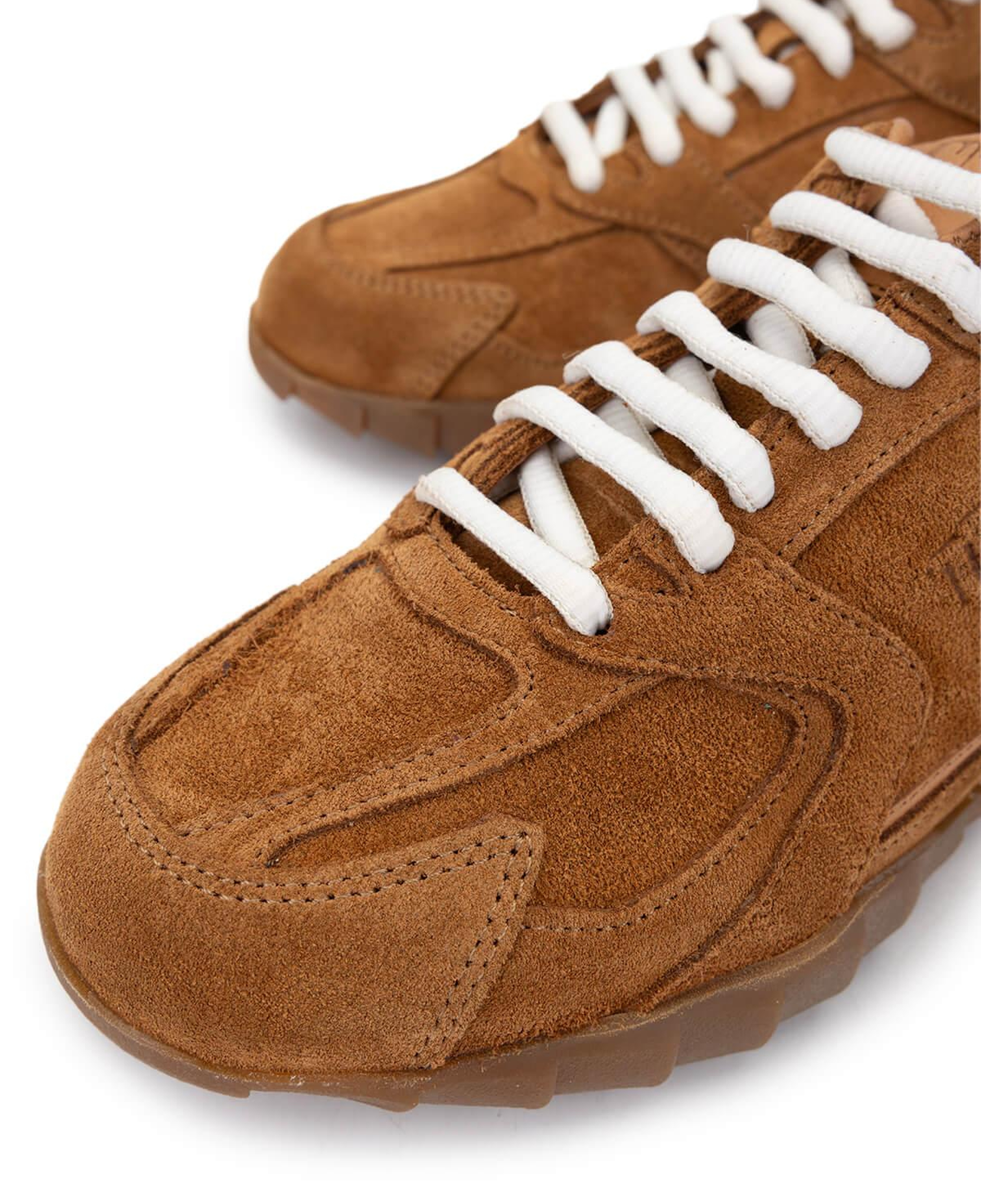 Tamer Tanca Kadın Hakiki Deri Taba Süet Sneakers & Spor Ayakkabı