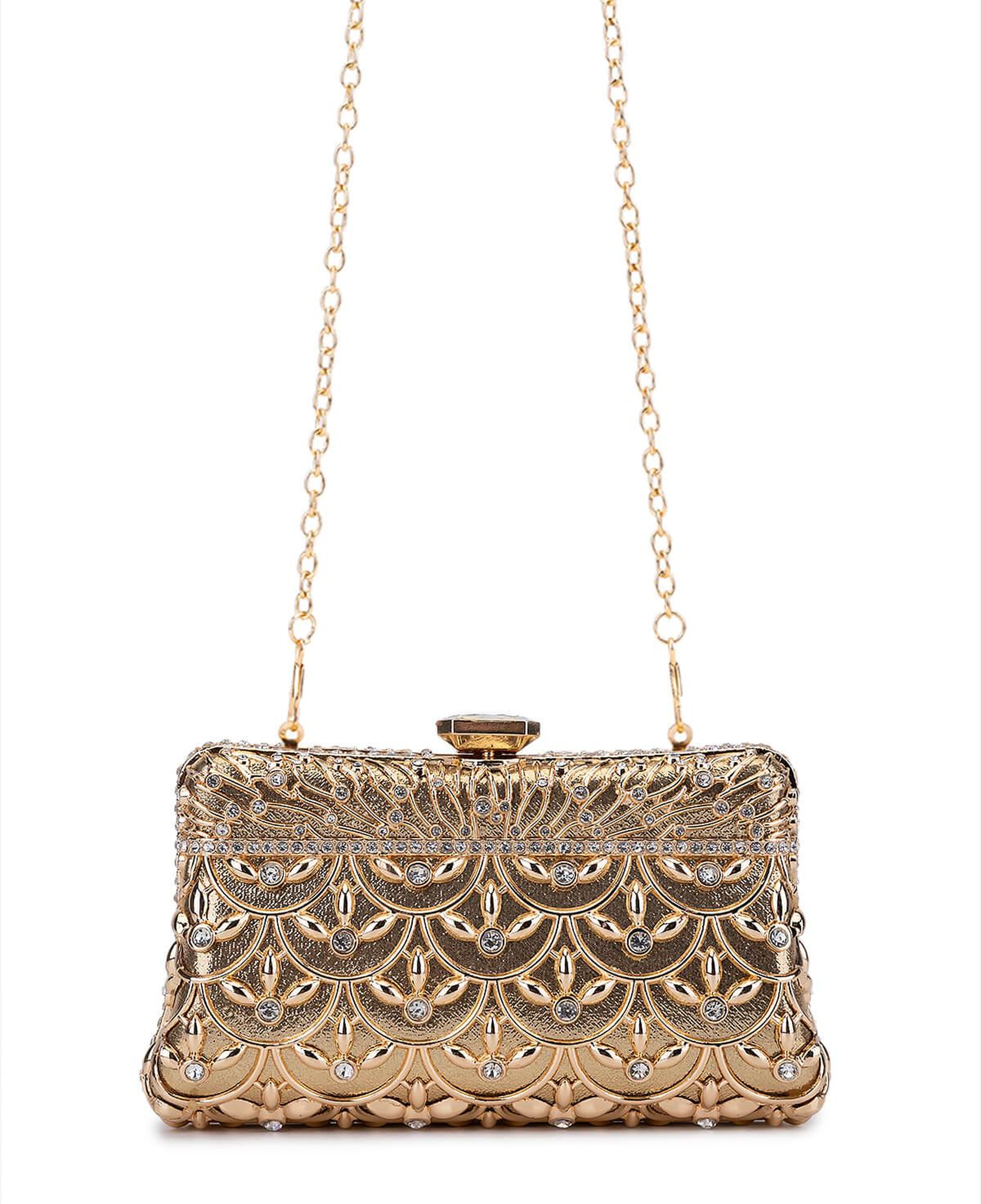 Tamer Tanca Kadın Vegan Sarı Abiye Çanta