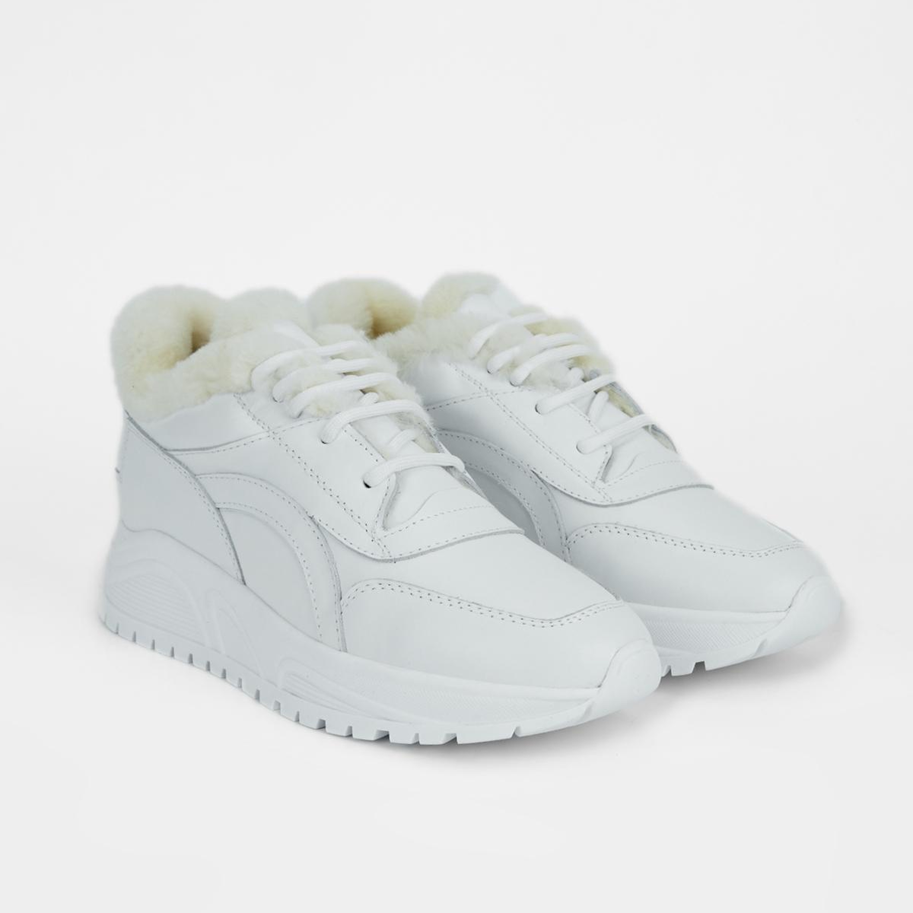 Valmenti Kadın Hakiki Deri Beyaz Sneakers & Spor Ayakkabı