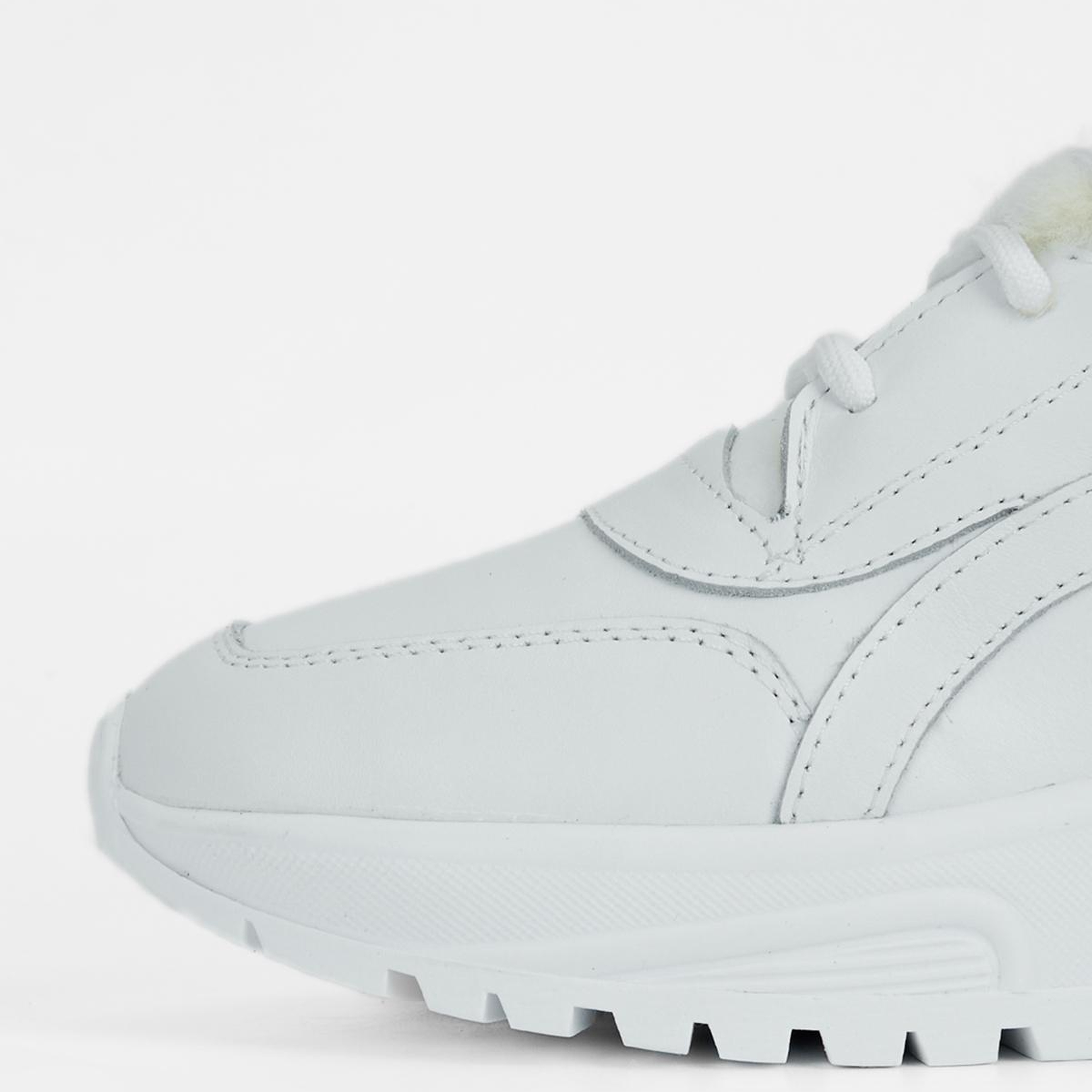 Valmenti Kadın Hakiki Deri Beyaz Sneakers & Spor Ayakkabı