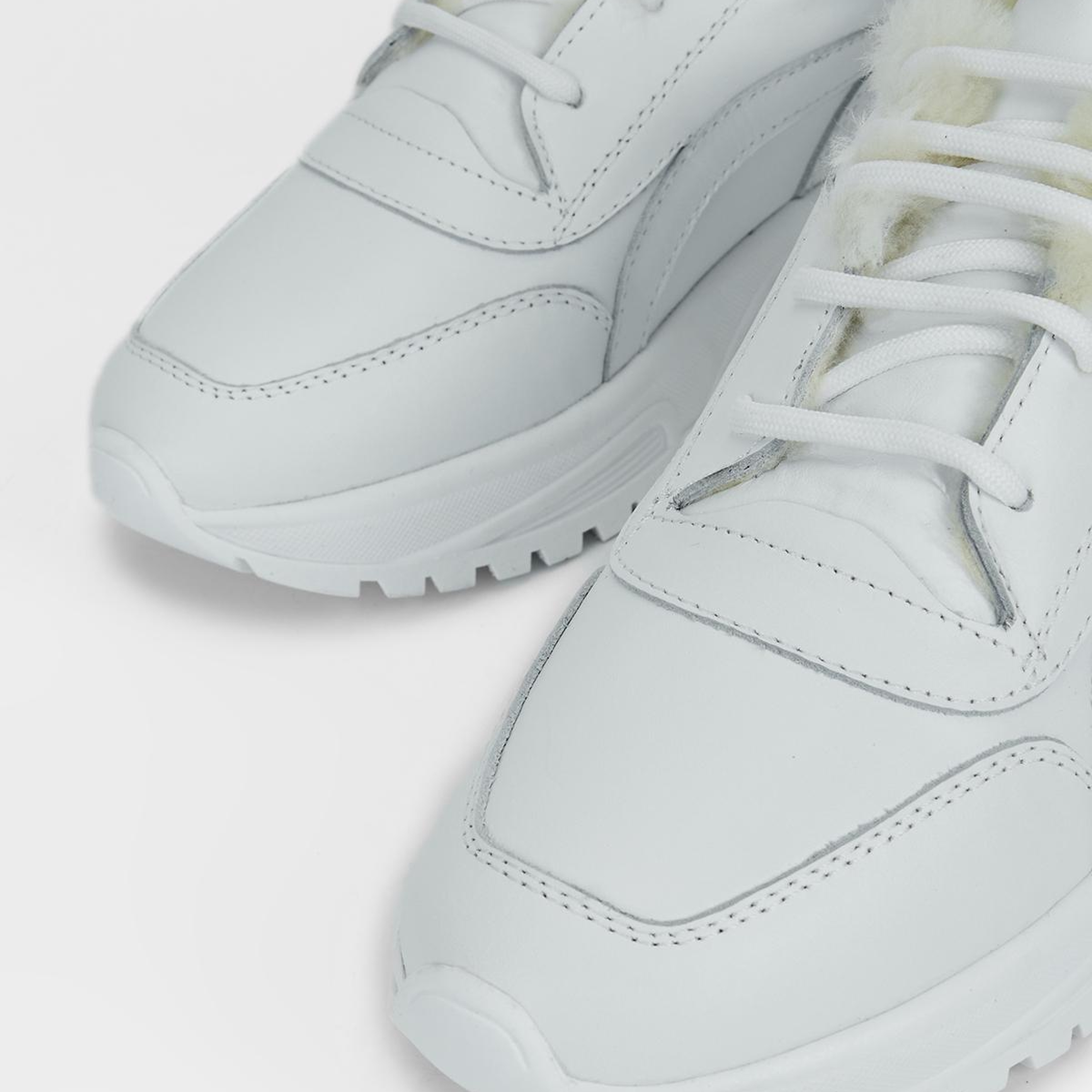 Valmenti Kadın Hakiki Deri Beyaz Sneakers & Spor Ayakkabı