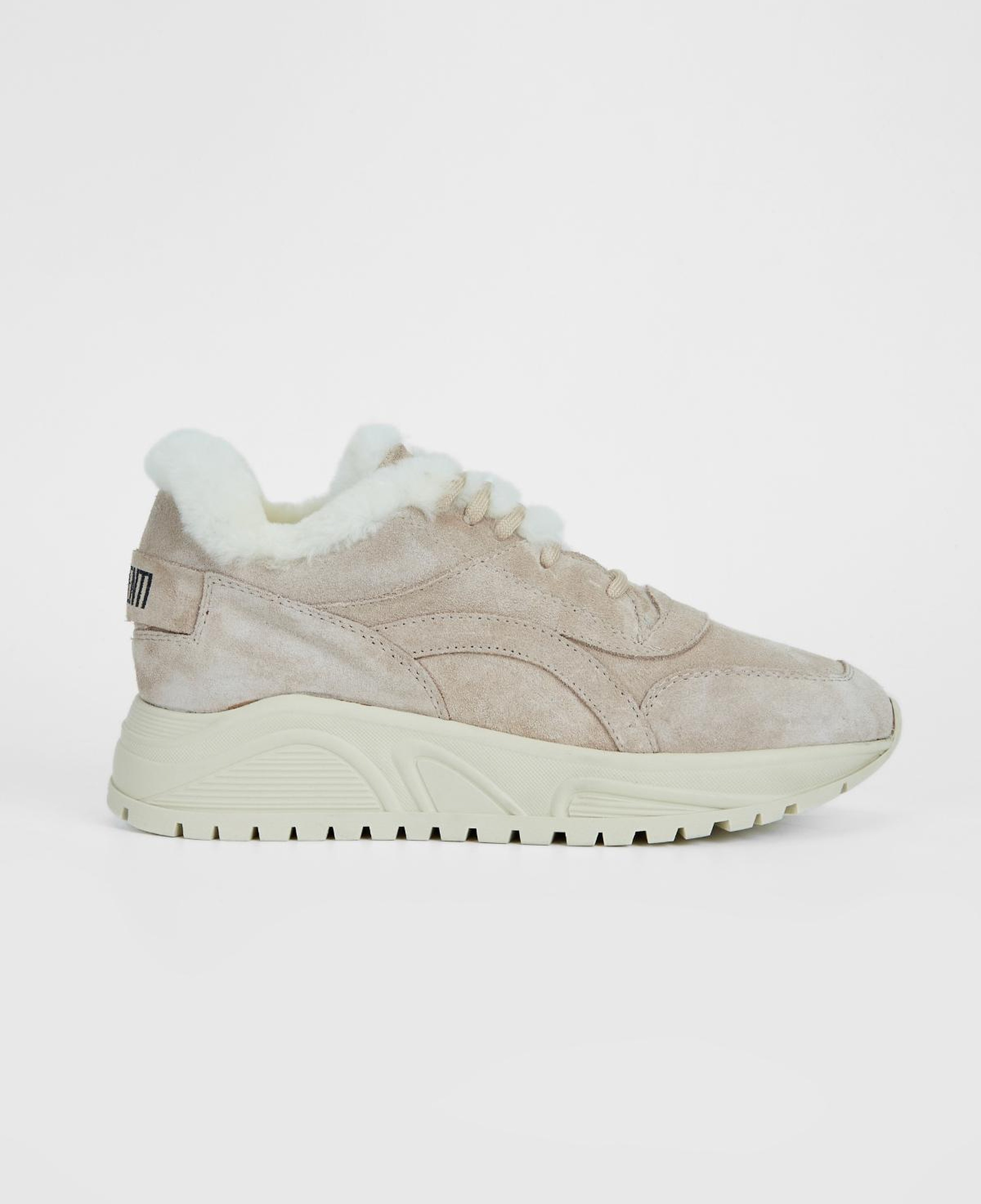Valmenti Kadın Hakiki Deri Vizon Süet Sneakers & Spor Ayakkabı