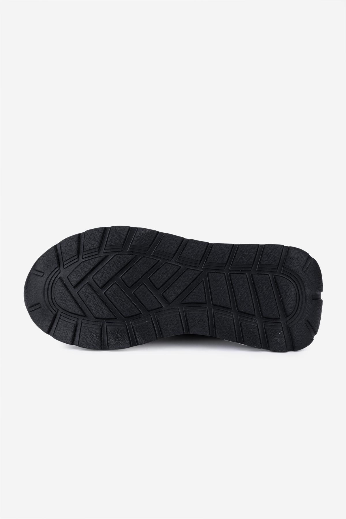 Valmenti Kadın Hakiki Deri Siyah Sneakers & Spor Ayakkabı