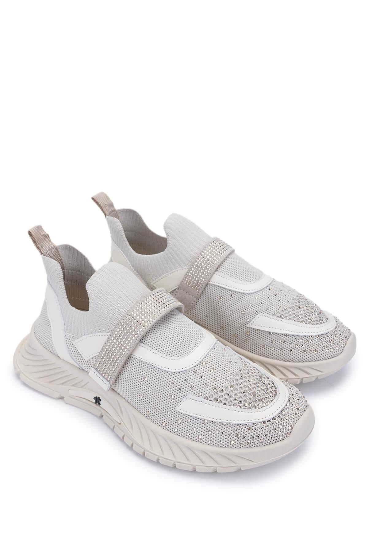 Tamer Tanca Kadın Tekstil Bej Sneakers & Spor Ayakkabı