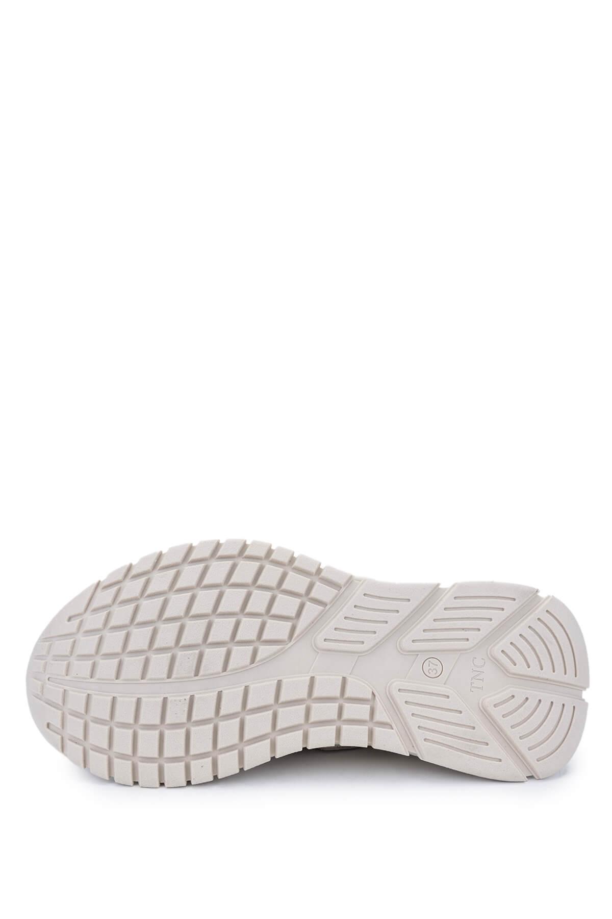 Tamer Tanca Kadın Tekstil Bej Sneakers & Spor Ayakkabı