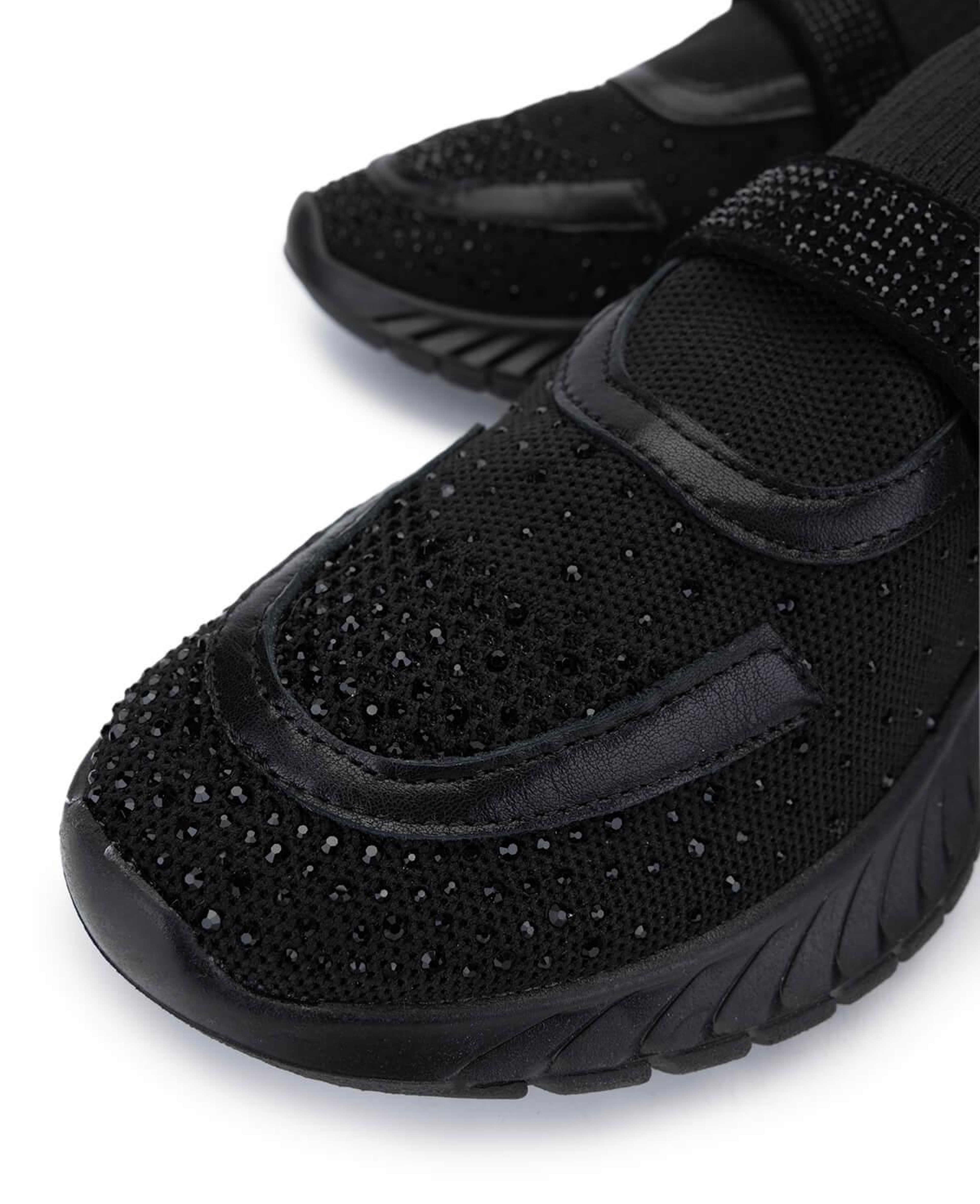 Tamer Tanca Kadın Tekstil Siyah Sneakers & Spor Ayakkabı